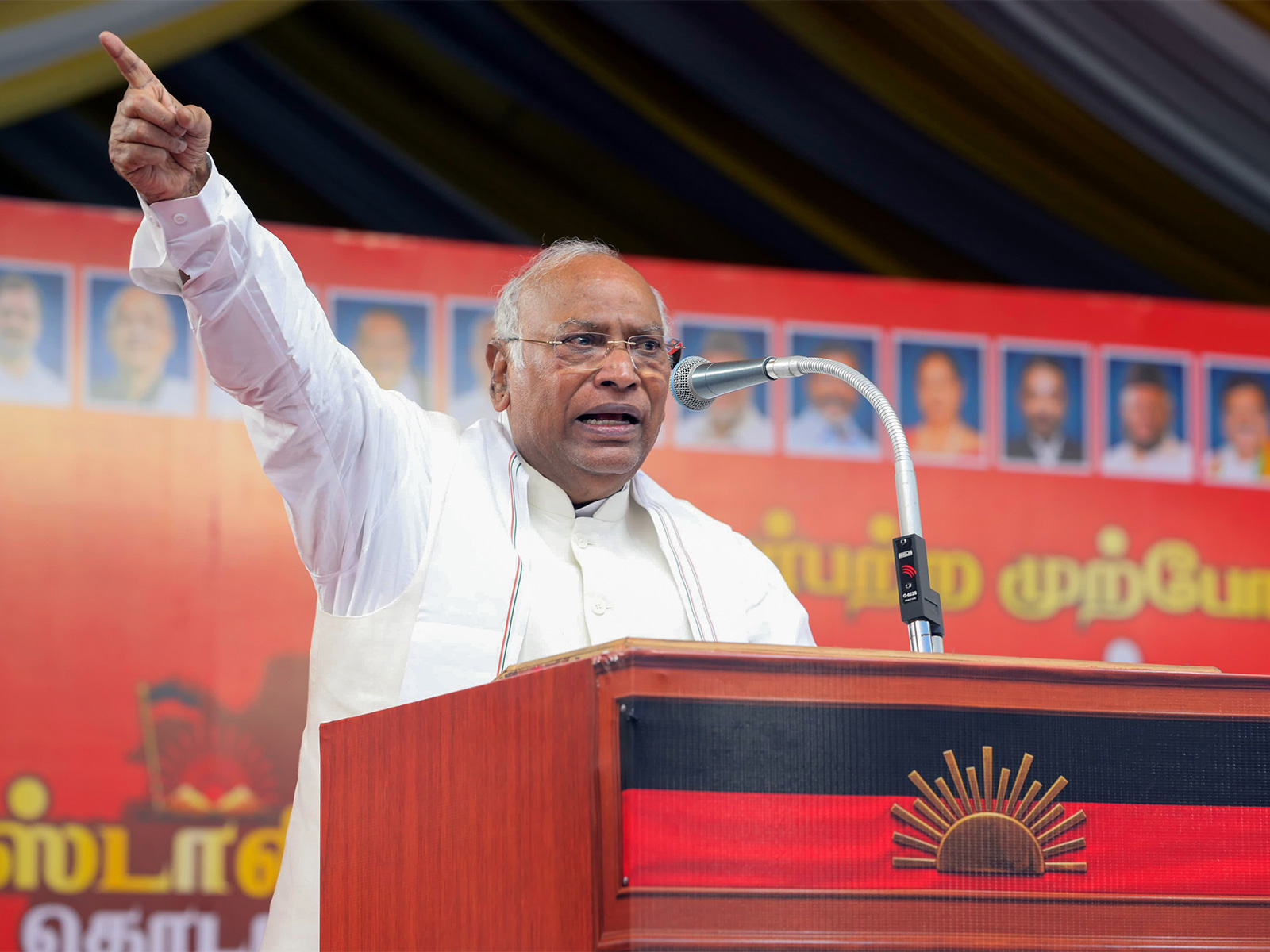 Congress president Mallikarjun Kharge (File Photo/ANI)