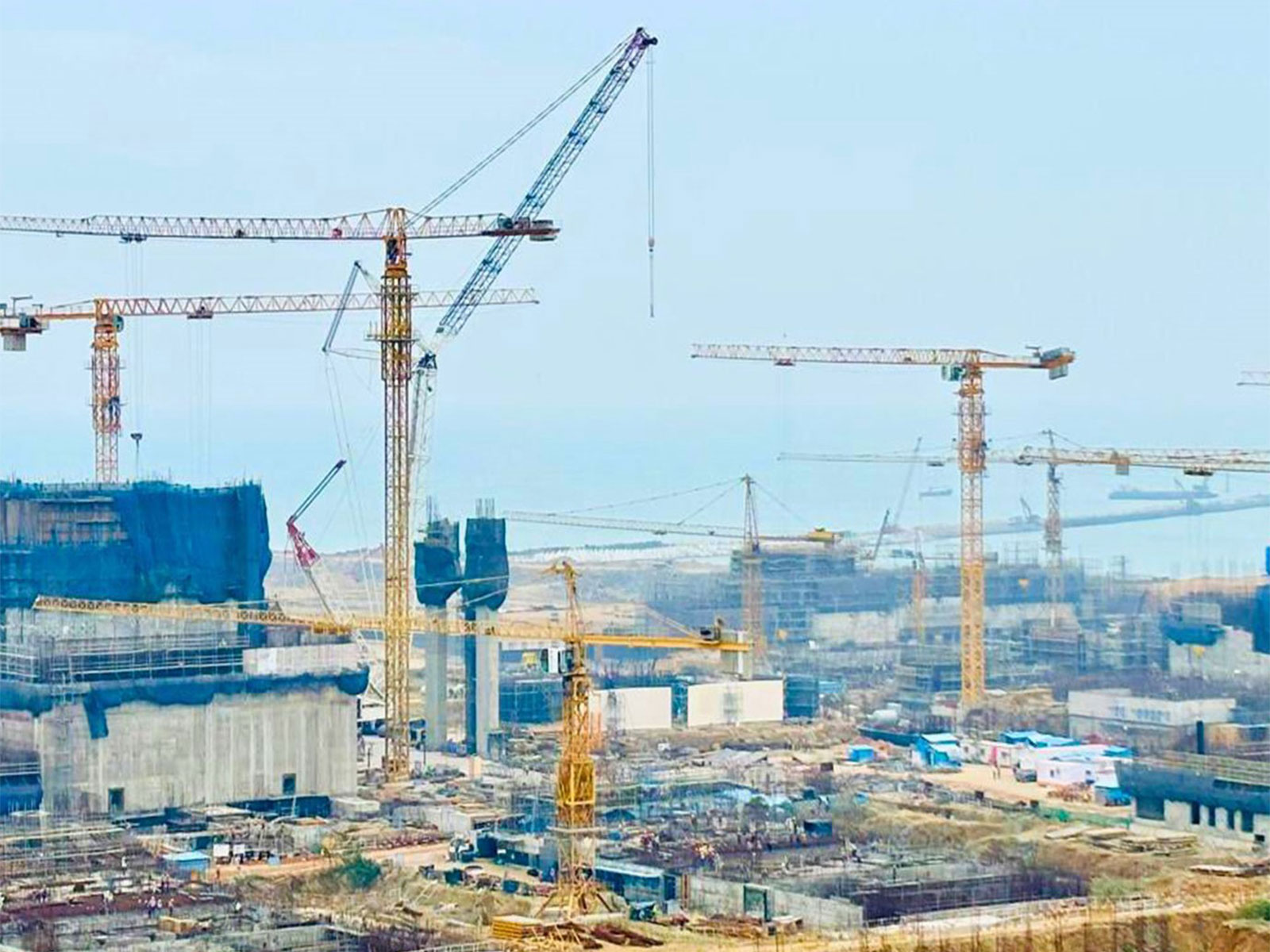 Kudankulam Nuclear Power Project under construction (Photo/X/@NpcilOfficial)