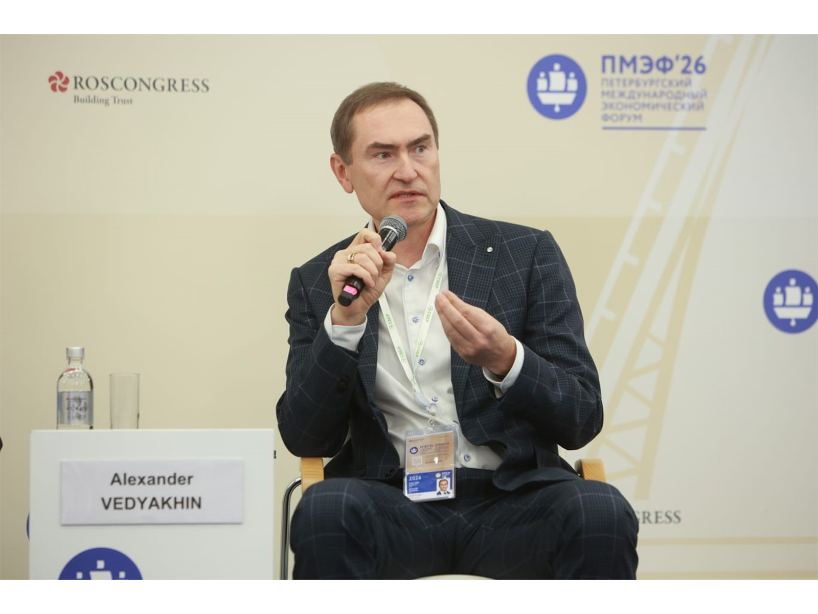 At SPIEF 2026, Alexander Vedyakhin, First Deputy Chairman of the Executive Board of Sber, outlined key areas of Russian-Indian cooperation in an interview with leading Indian media outlets Financial Express and Mint.