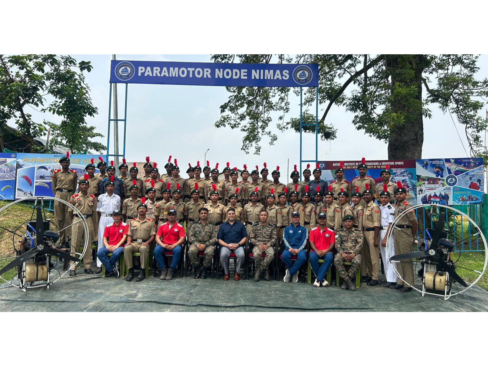 NCC creates history with first All India Basic Paramotor Course (Photo/PRODefenceGuwahati)