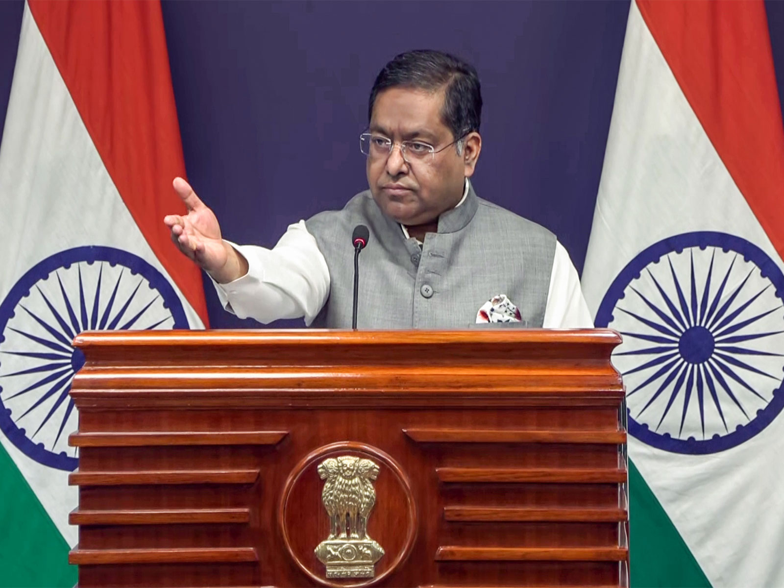 Official Spokesperson for the Ministry of External Affairs (Photo/ANI)
