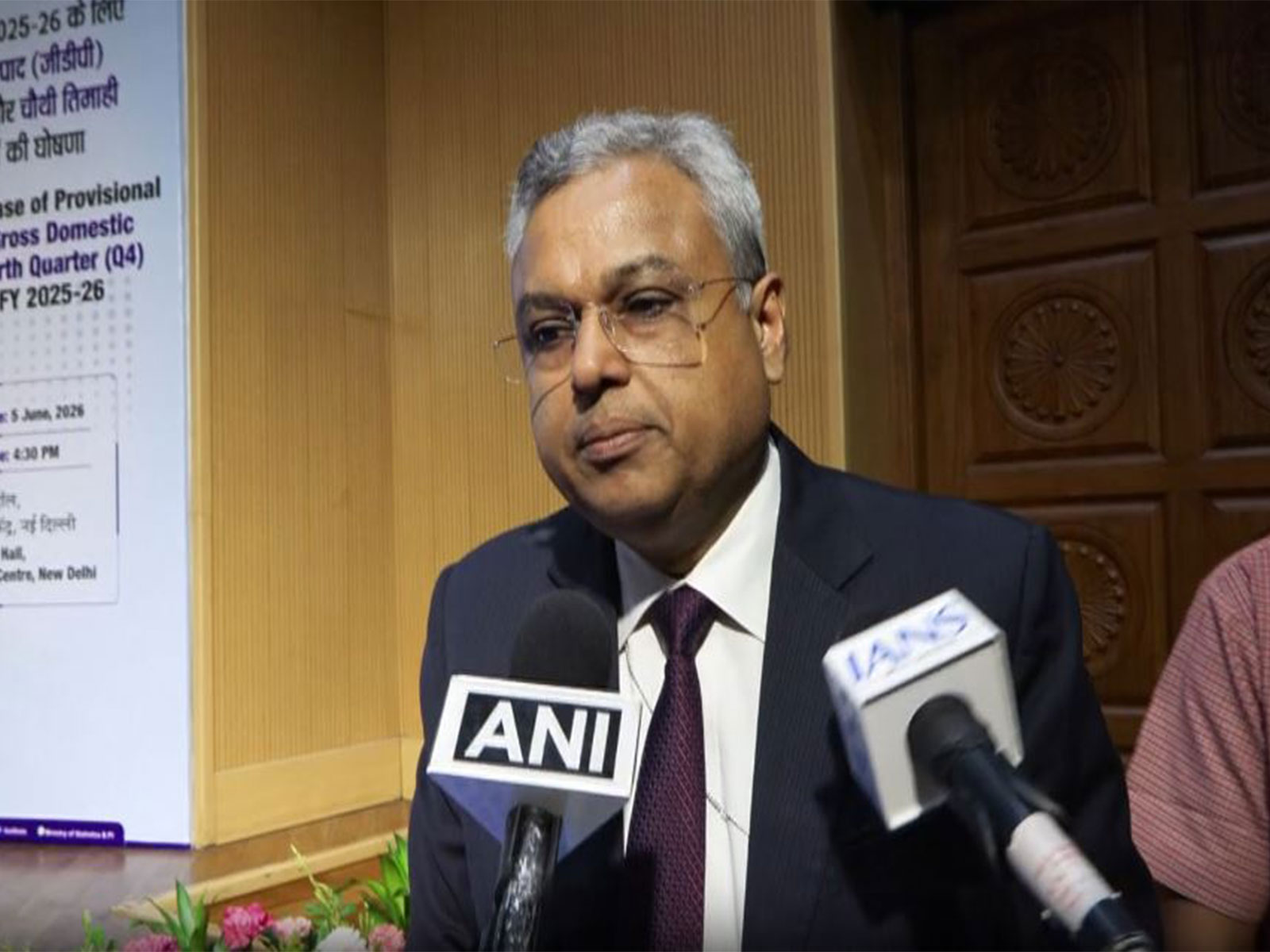 Saurabh Garg, Secretary, Ministry of Statistics and Programme Implementation (Photo/ANI)