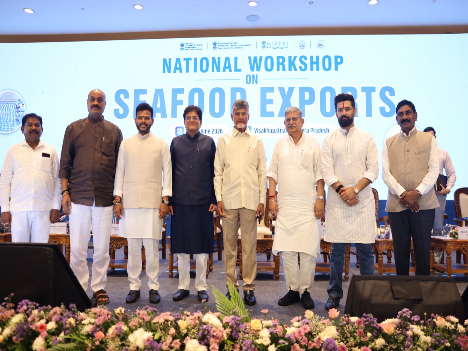 India eyes USD 30 billion seafood export target within next 5 years: Piyush Goyal (Photo:X@PiyushGoyal) India eyes USD 30 billion seafood export target within next 5 years: Piyush Goyal (Photo:X@PiyushGoyal)