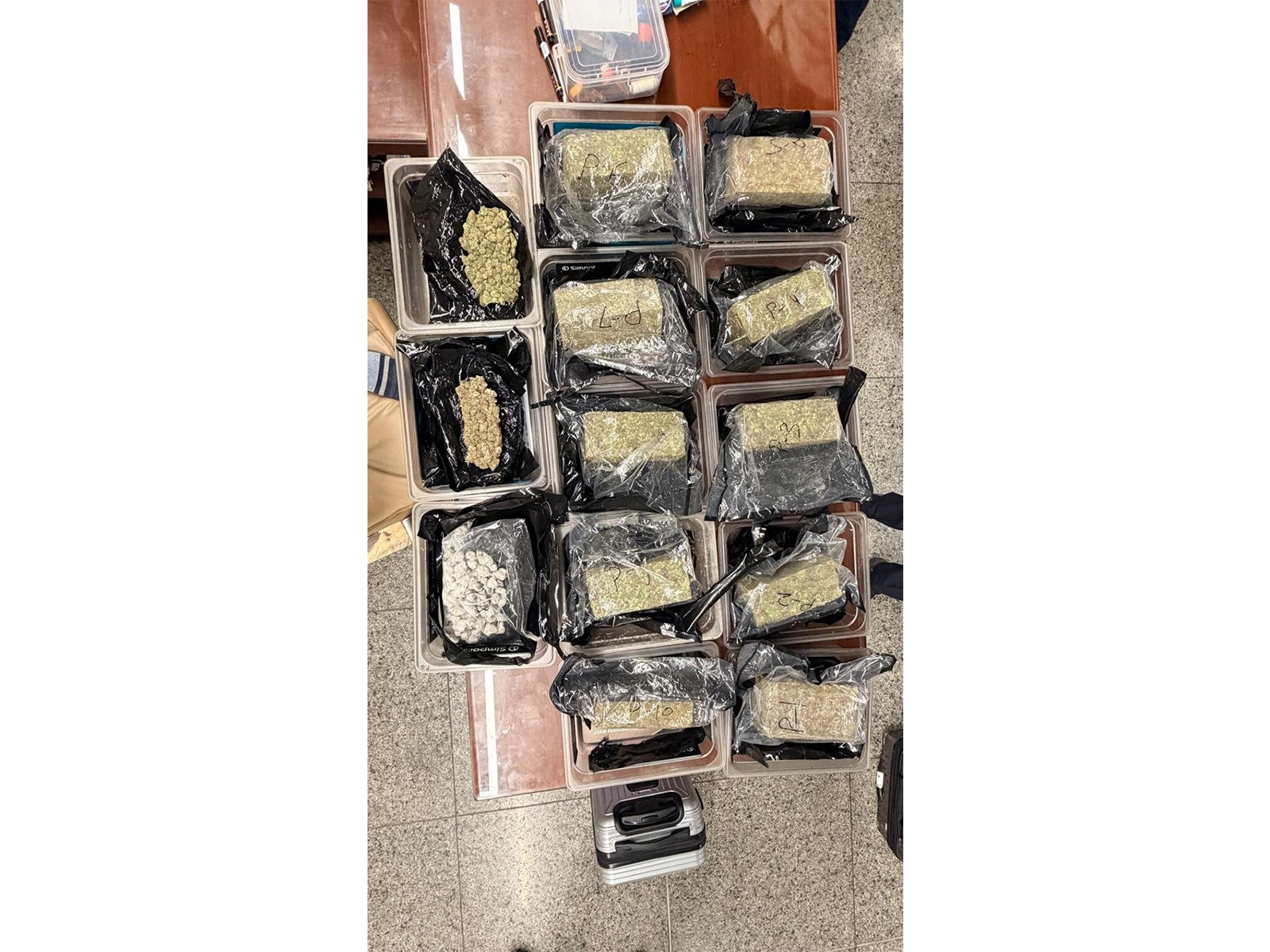 Narcoatic substances (Photo/ Customs, Air Intelligence Unit, CCSI Airport)