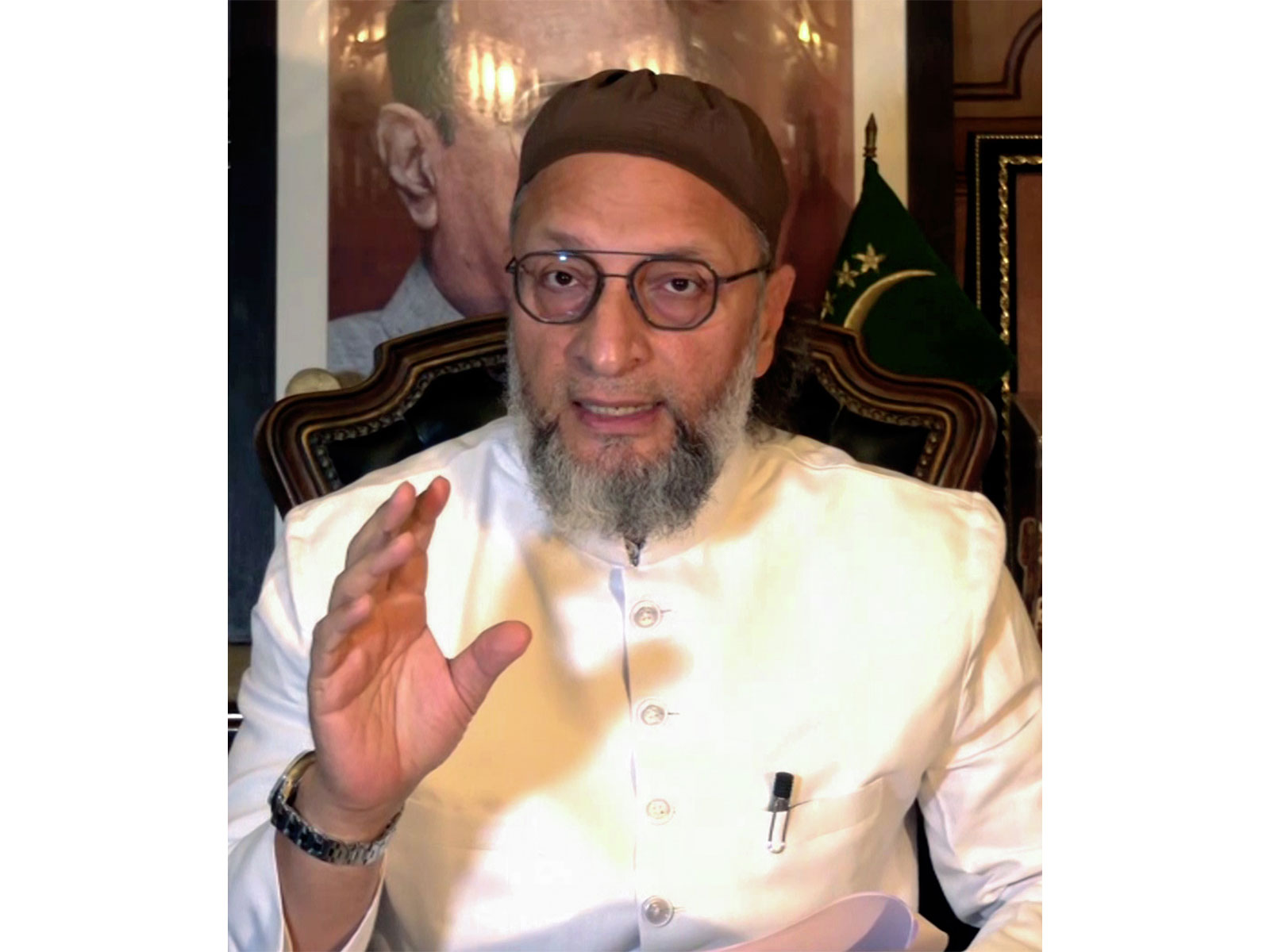 All India Majlis-e-Ittehadul Muslimeen (AIMIM) president Asaduddin Owaisi (File Photo/ANI)