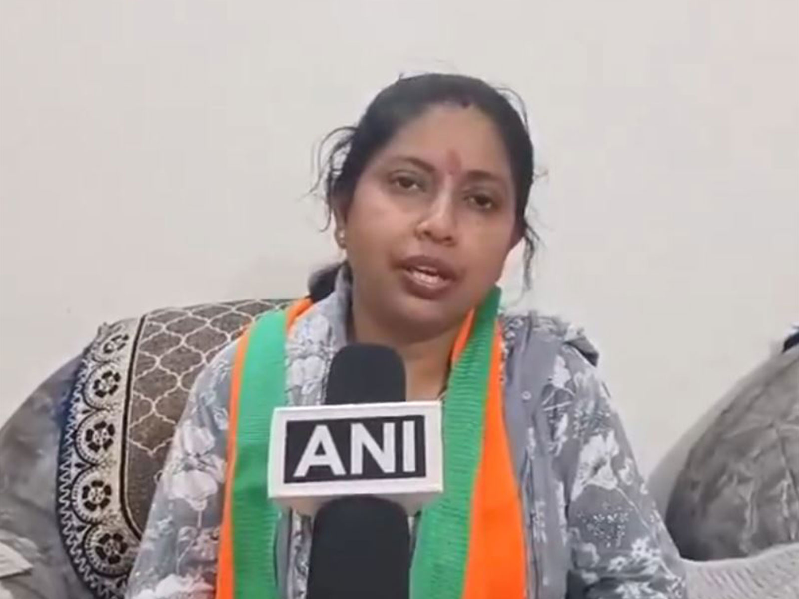 BJP candidate Sheela Pandit (Photo/ANI)