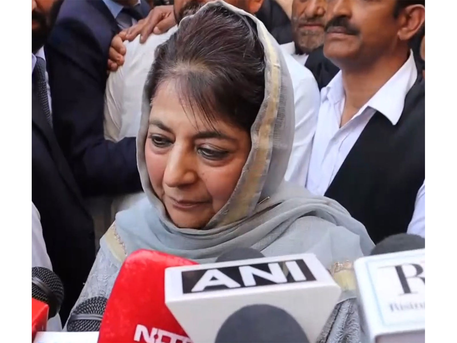PDP chief Mehbooba Mufti (Photo/ANI)