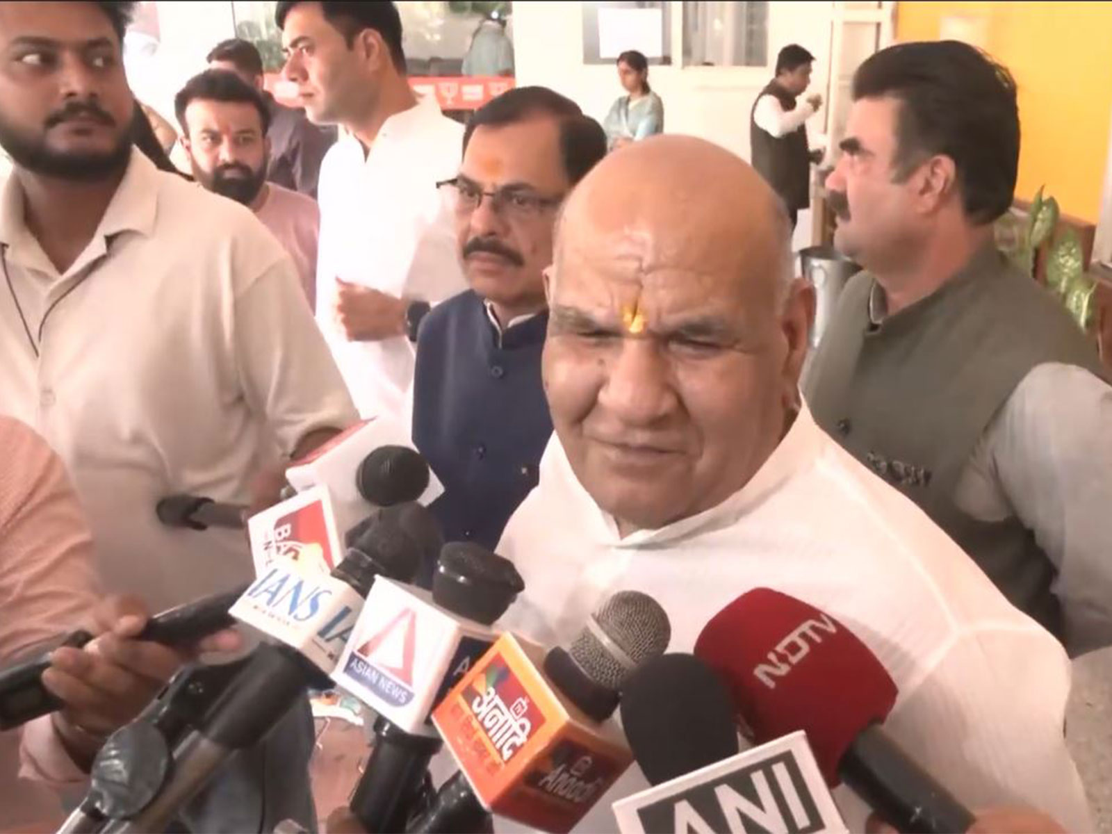 Madhya Pradesh State revenue Minister Karan Singh Verma (Photo/ANI)