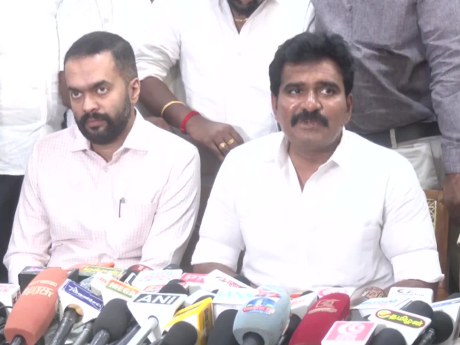 TVK Joint General Secretary CTR Nirmalkumar (Photo/ANI)