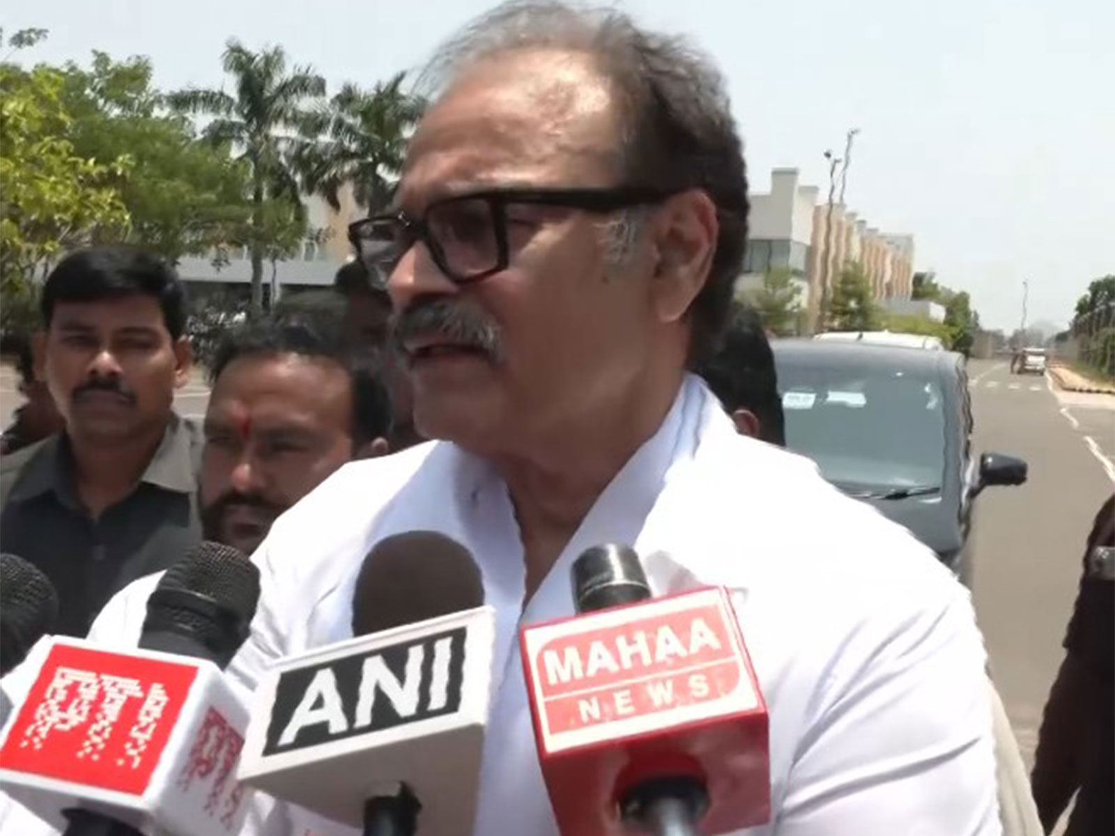 Lingamaneni Ramesh Jana Sena candidate for Rajya Sabha elections (File Photo/ANI)