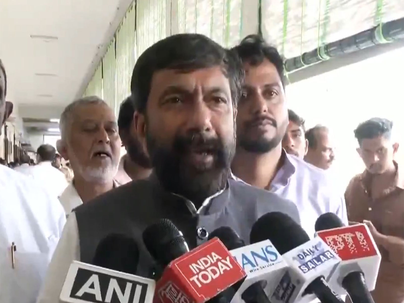 Congress leader Saleem Ahmed (Photo/ANI)
