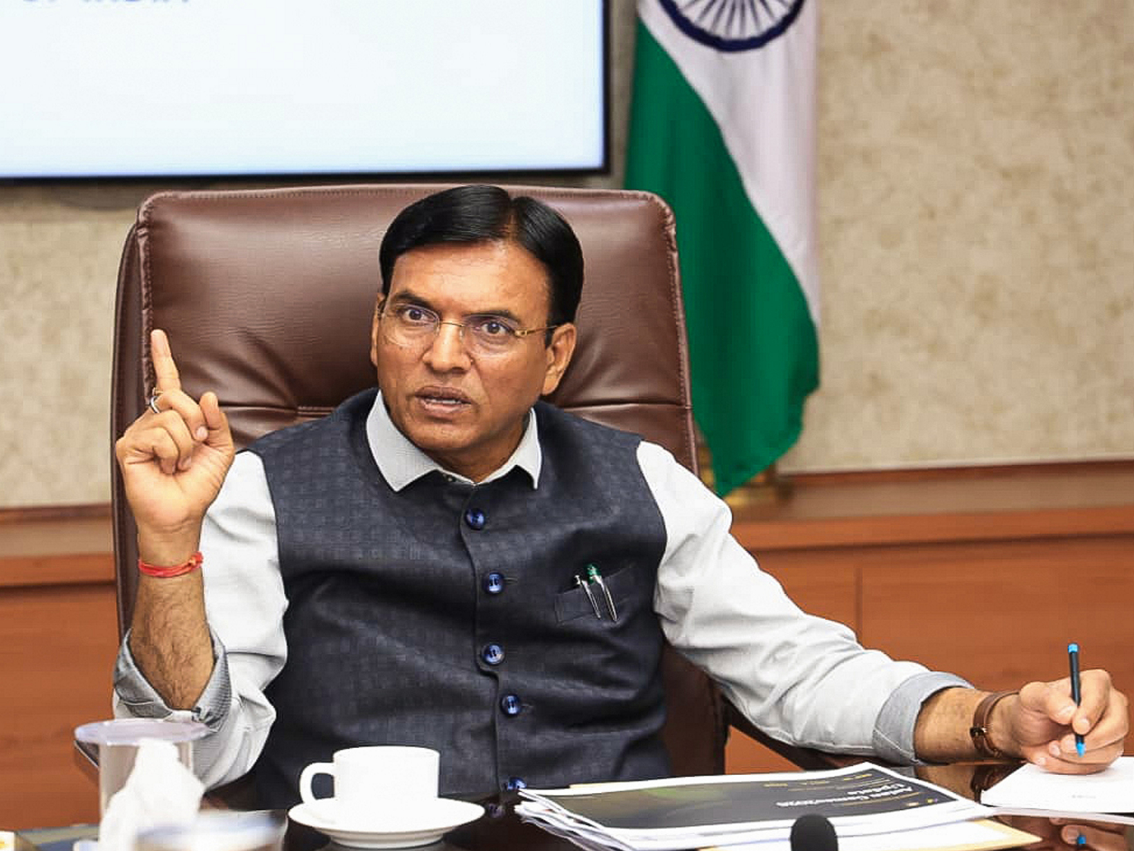 Union Sports Minister Mansukh Mandaviya (File Photo/ANI)