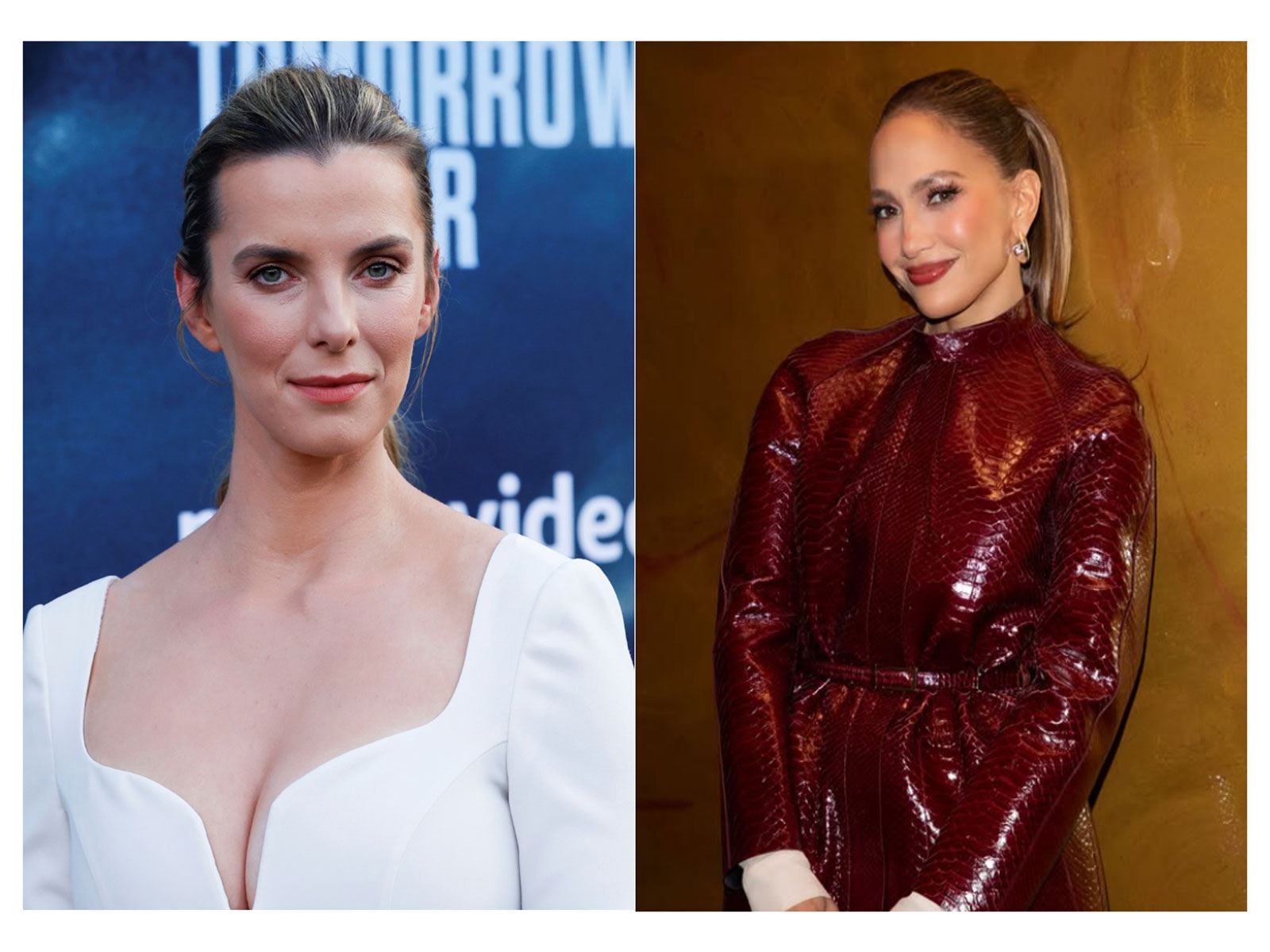 Betty Gilpin says Jennifer Lopez is “most beautiful person I’ve ever seen up close”