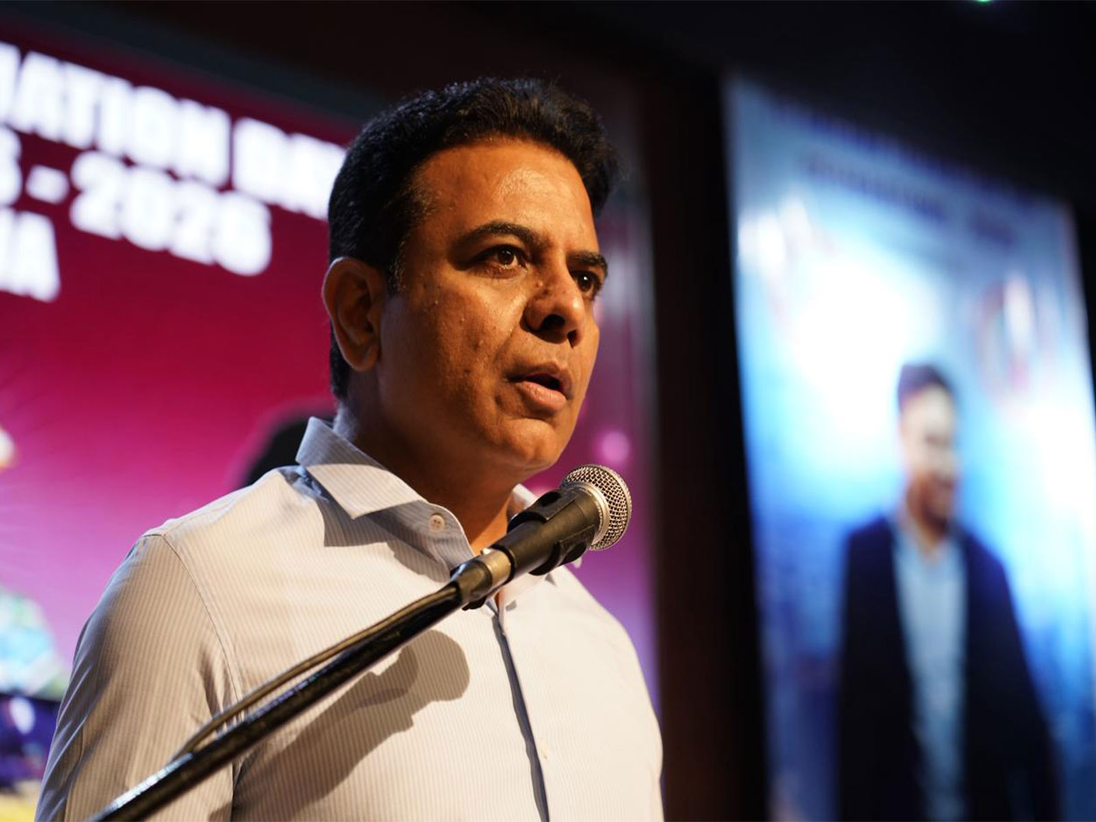 Bharat Rashtra Samithi Working President KT Rama Rao (Photo/ANI)