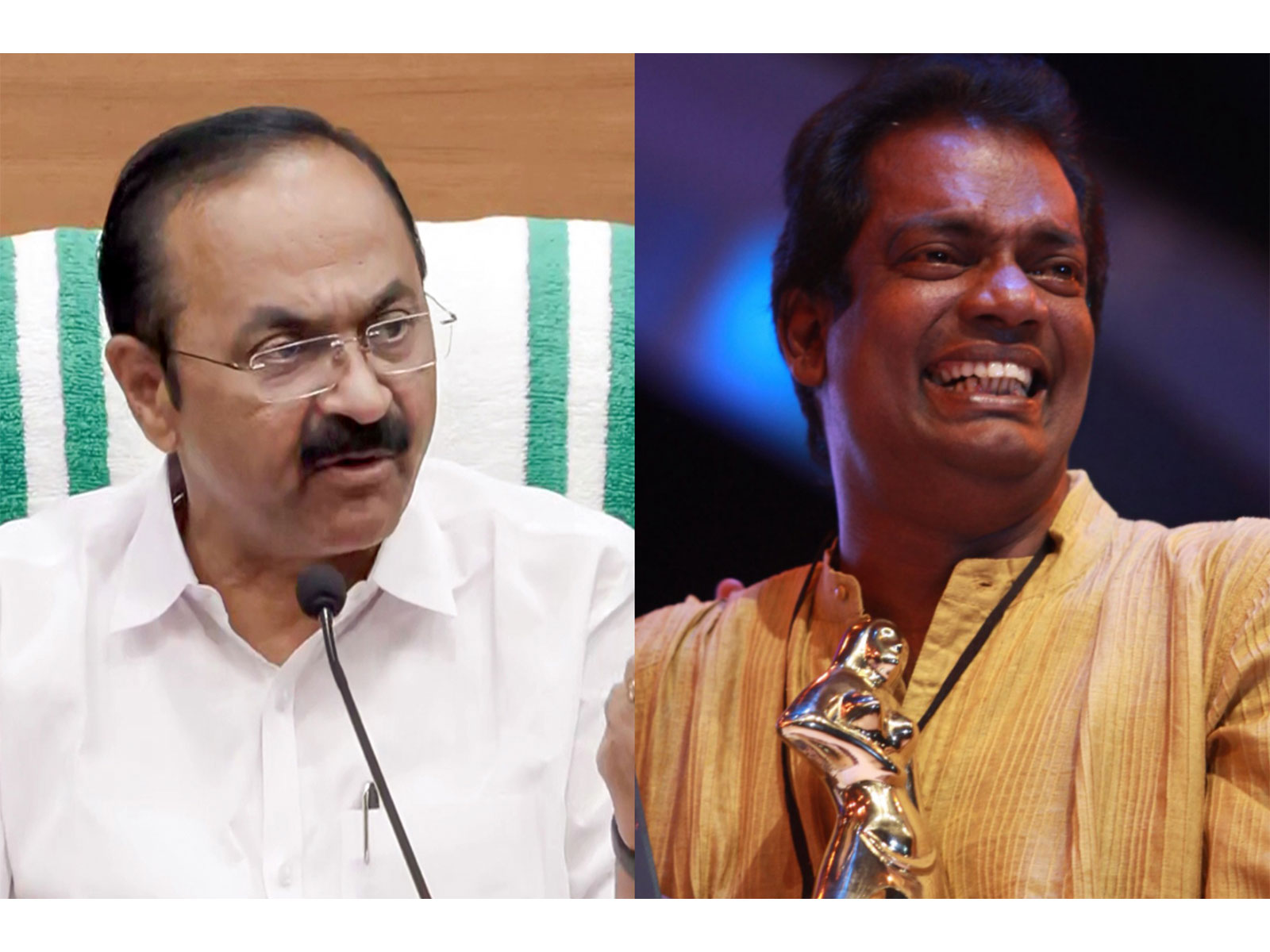 VD Satheesan, Salim Kumar (Photo/ANI), (Photo/X/@@vdsatheesan)
