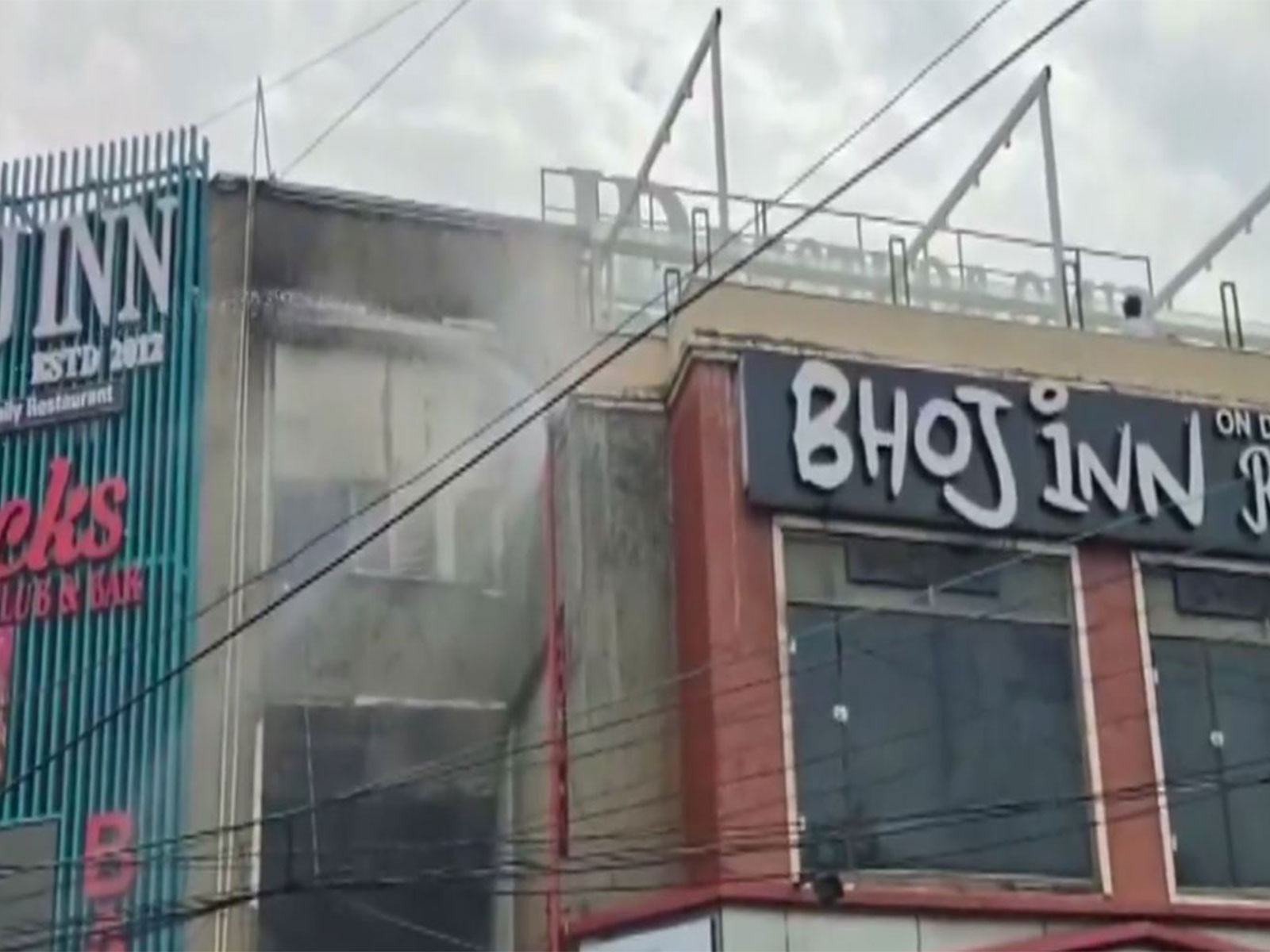 Visual from the spot of the incident (Photo/ANI) Visual from the spot of the incident (Photo/ANI)