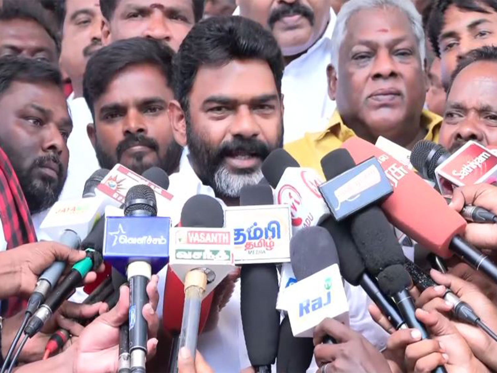 DMK leader Paniyur Babu (Photo/ANI)