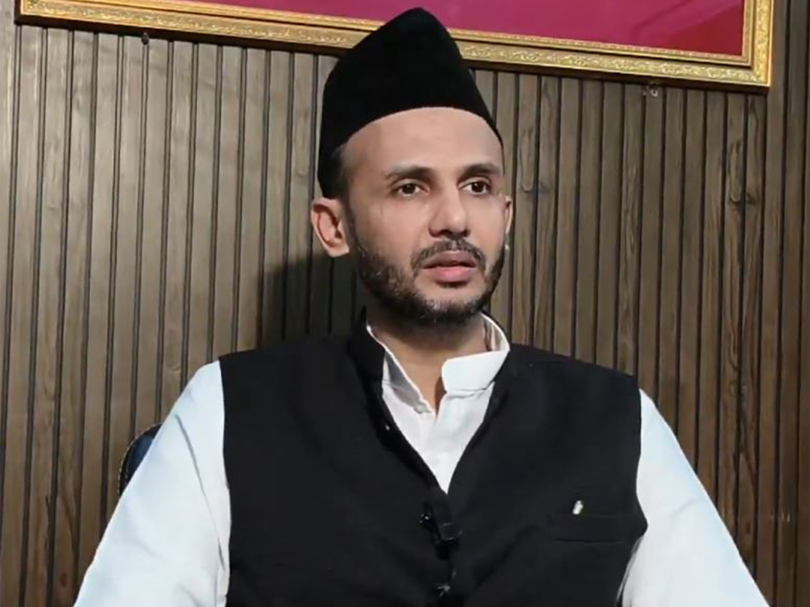 Samajwadi Party MP Zia Ur Rehman Barq (Photo/ ANI)
