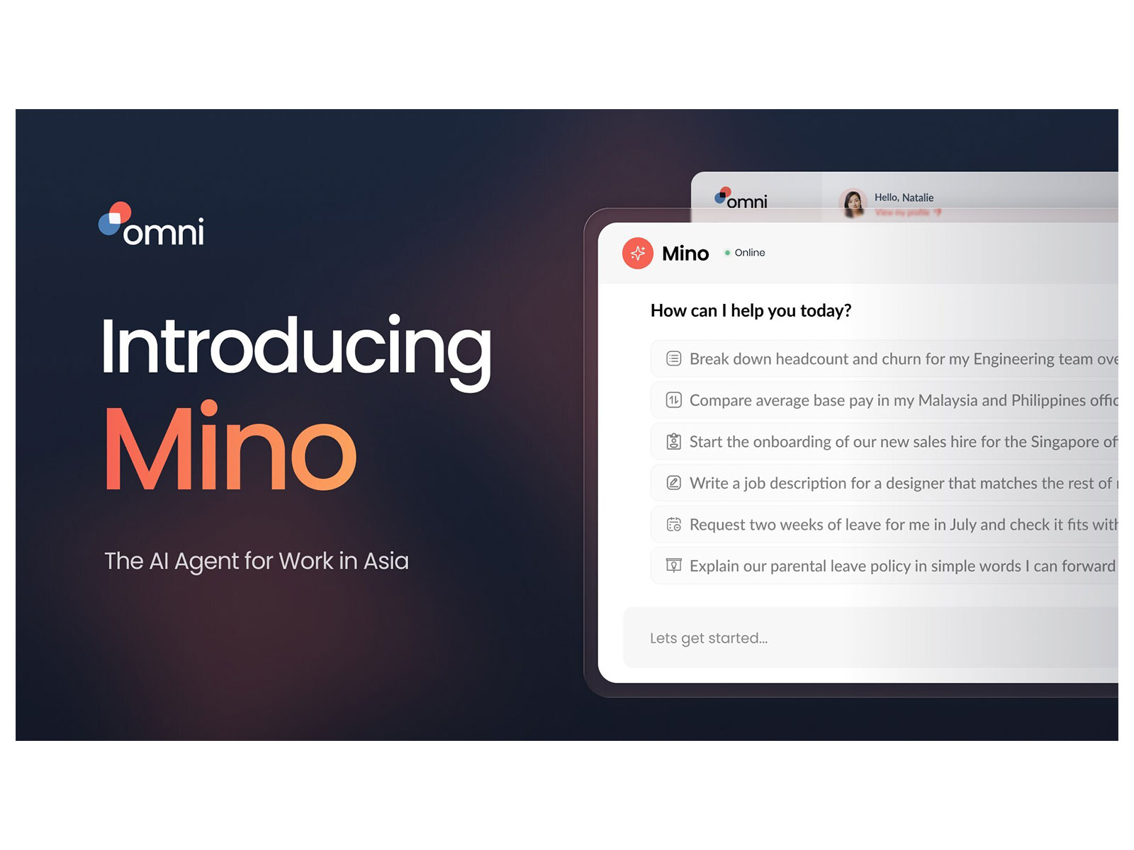 Omni HR Launches Mino, the First AI Agent Built on Unified APAC HR Data