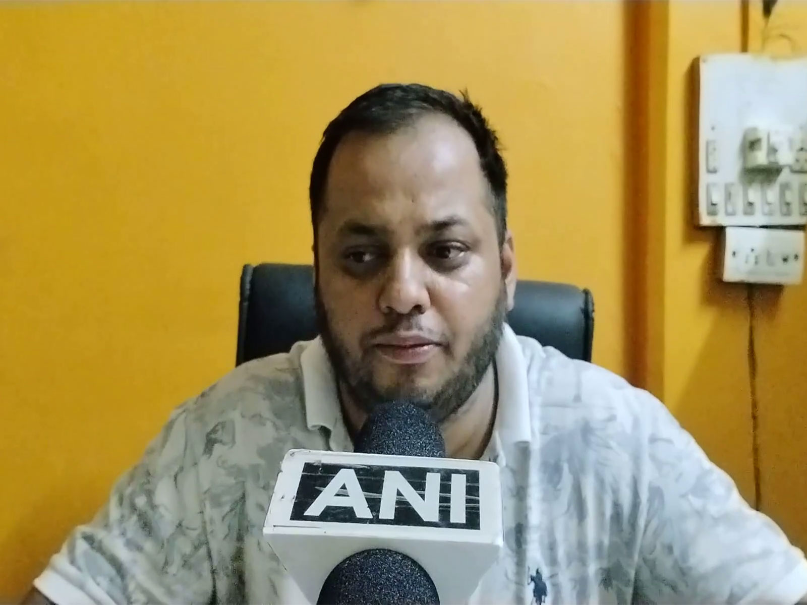 Sanchit Dhemri, chief officer Jal Jeevan Mission, Guna (Photo/ANI)