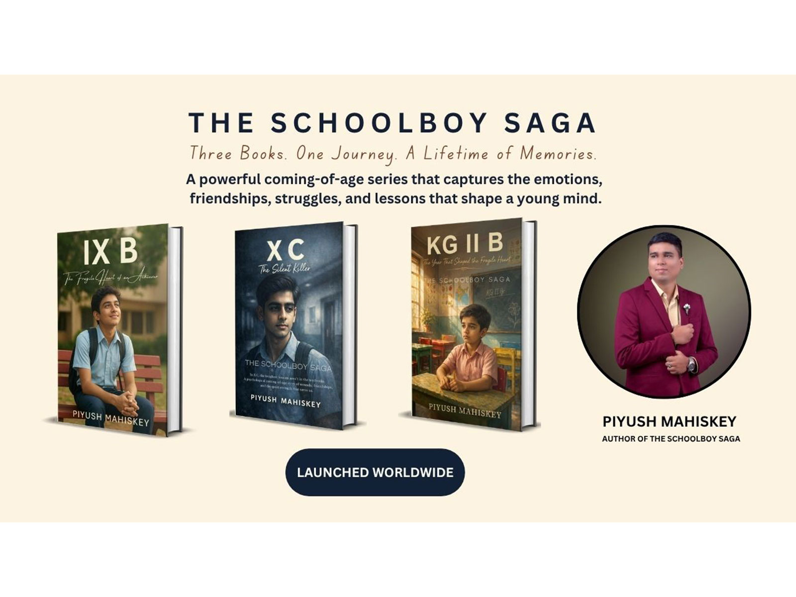 Piyush Mahiskey’s The Schoolboy Saga: Stories Every Student, Parent, and Teacher Should Read Piyush Mahiskey’s The Schoolboy Saga: Stories Every Student, Parent, and Teacher Should Read