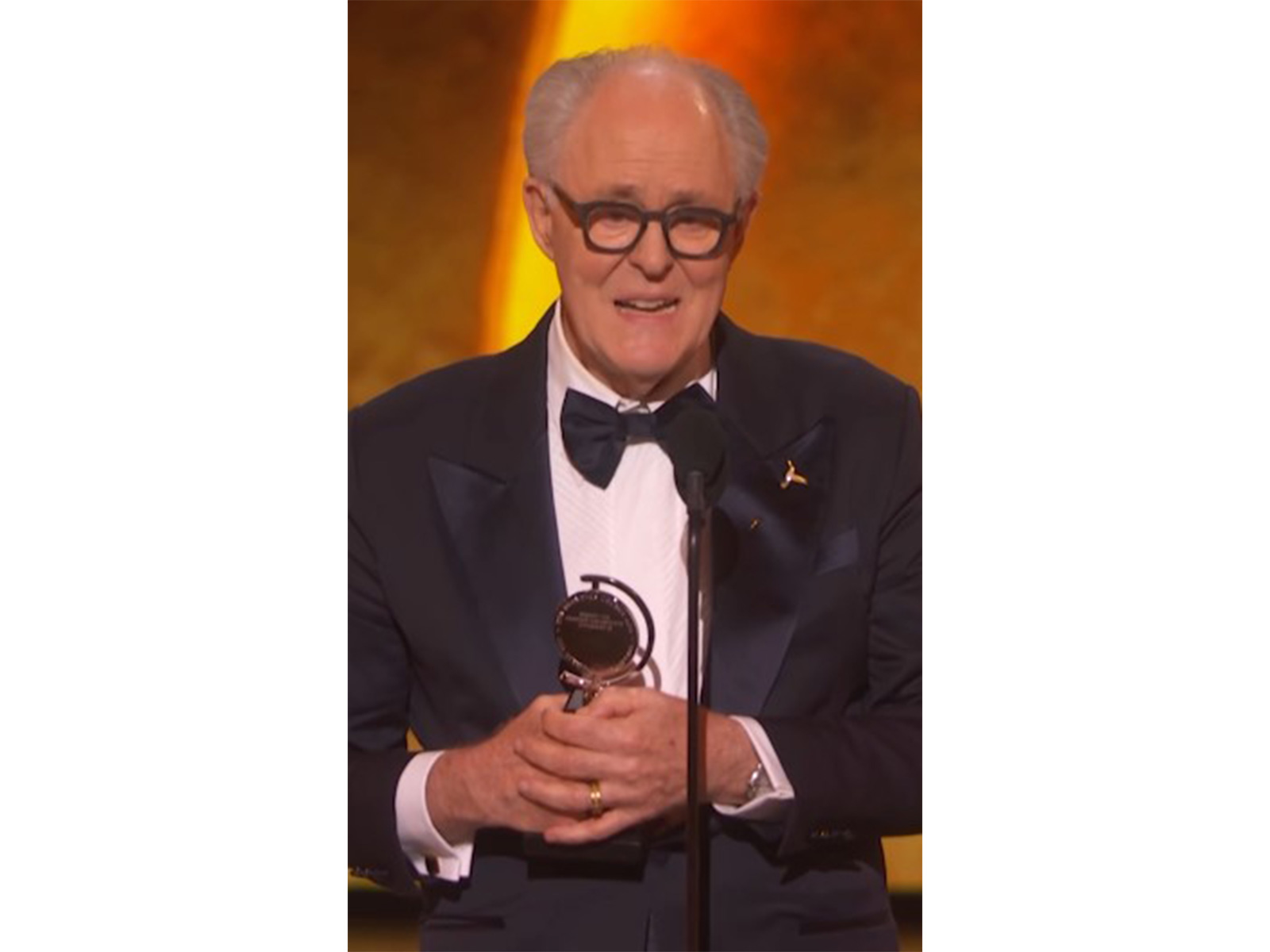 John Lithgow (Photo/Instagram/@thetonyawards) John Lithgow (Photo/Instagram/@thetonyawards)