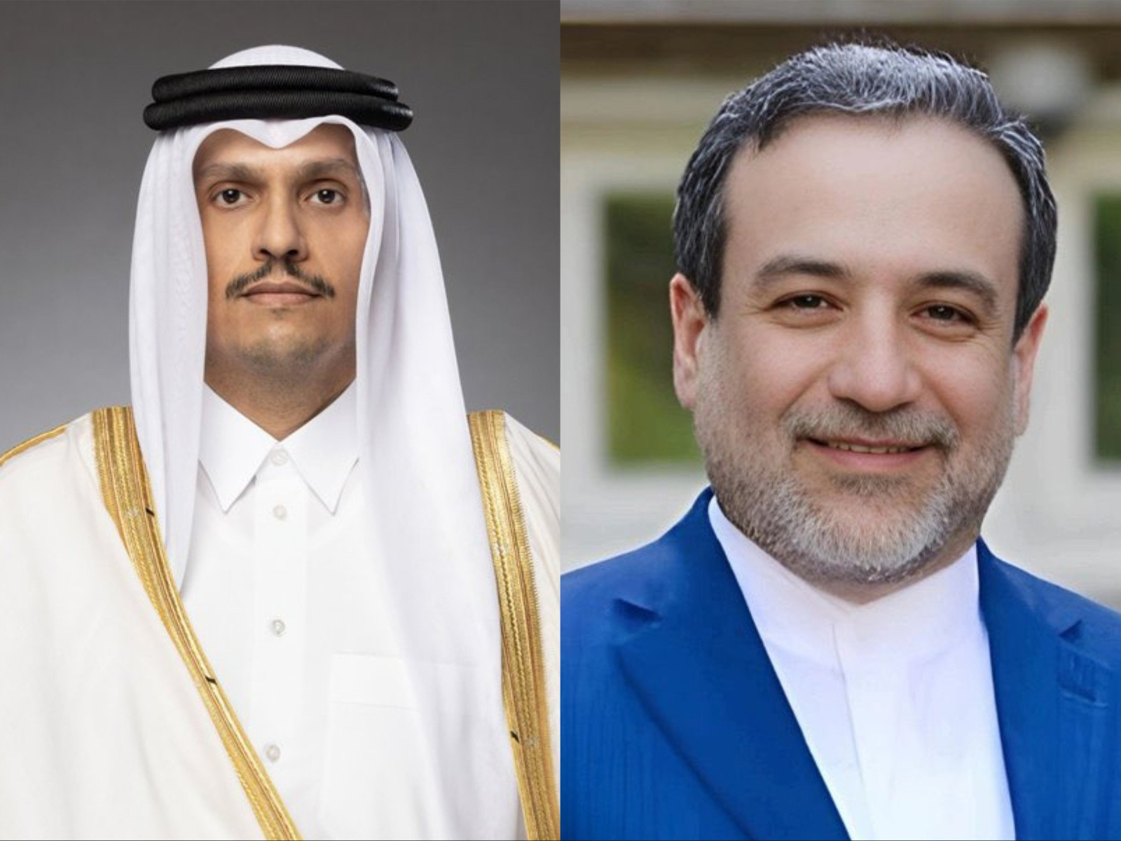 Qatari Prime Minister Sheikh Mohammed bin Abdulrahman Al Thani speaks with Iranian Foreign Minister Abbas Araghchi amid regional mediation efforts and escalating West Asia tensions. (Photo: X/@MofaQatar_AR)