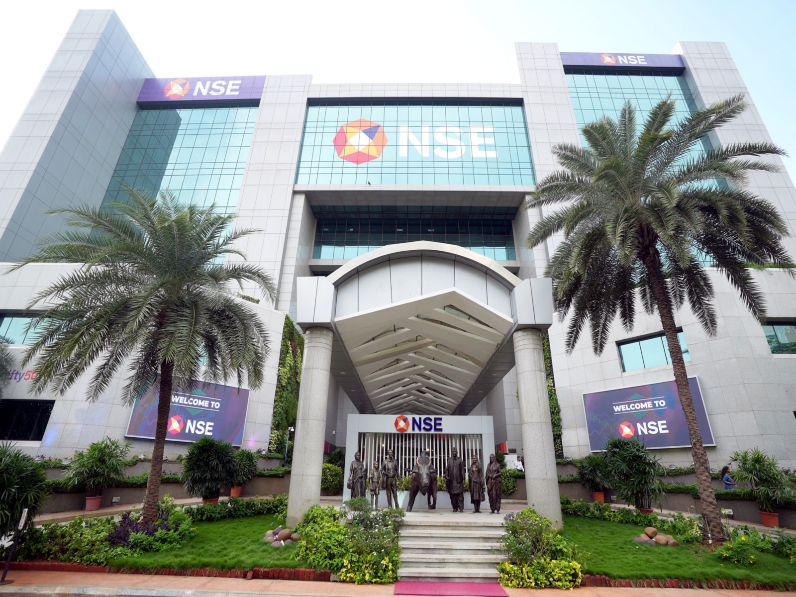 NSE Building (File Photo-ANI)