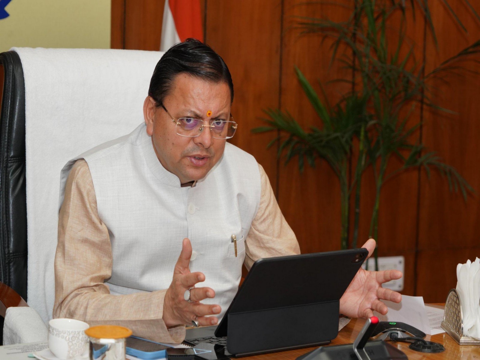 Uttarakhand Chief Minister Pushkar Singh Dhami (Photo/ANI)