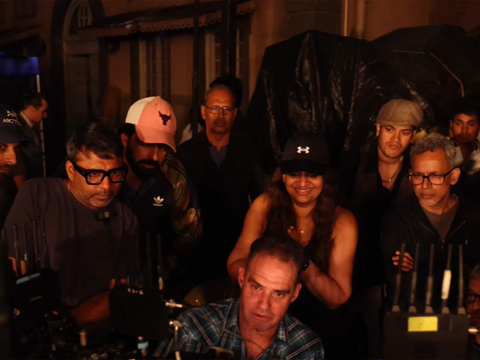 Geetu Mohandas in Toxic BTS (Photo/Instagram@KVNproductions)