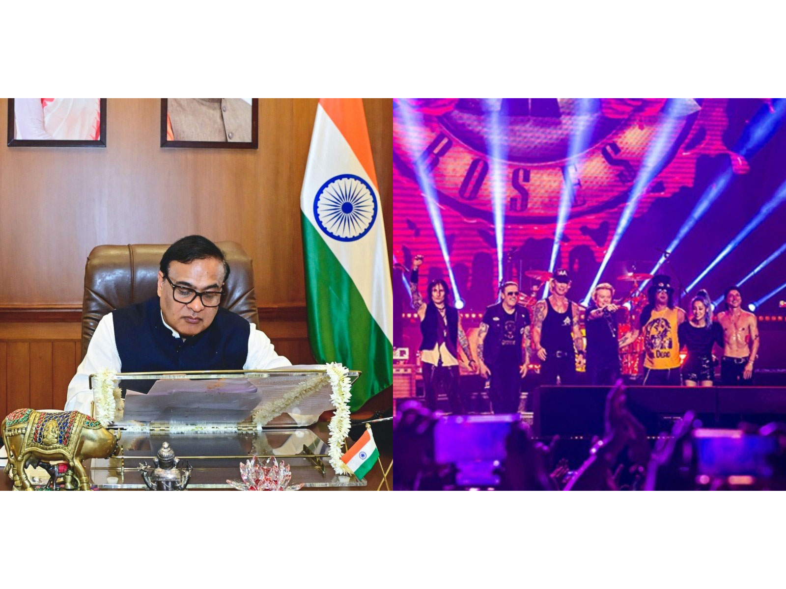 ‘Assam’s rise as global live entertainment destination continues’: CM Sarma on Guns N’ Roses Guwahati concert
