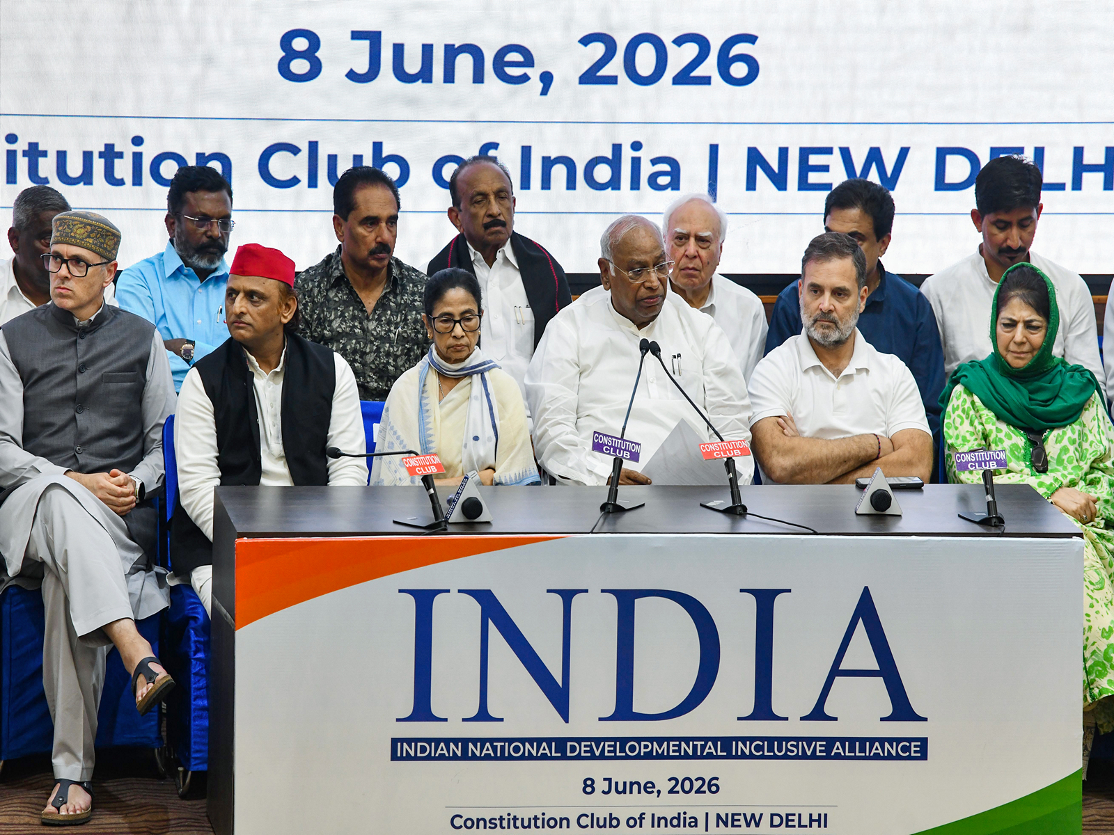 Visual from INDIA bloc alliance meeting (Photo/ANI) Visual from INDIA bloc alliance meeting (Photo/ANI)