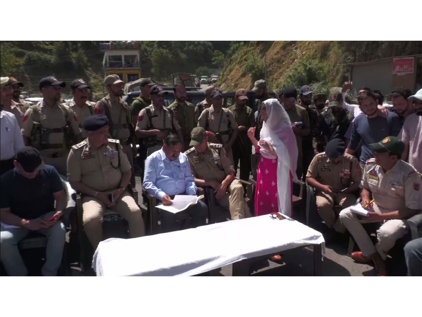 District Development Commissioner (DDC) of Poonch assesses situation (Photo/ANI)