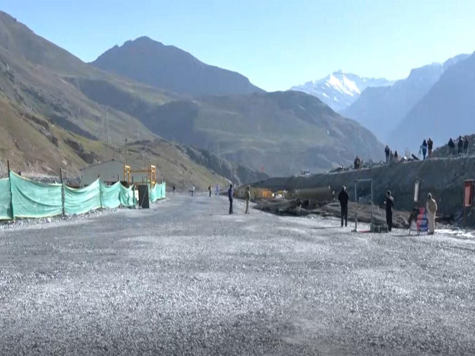 Visual of  Zojila Tunnel (Photo/ANI)