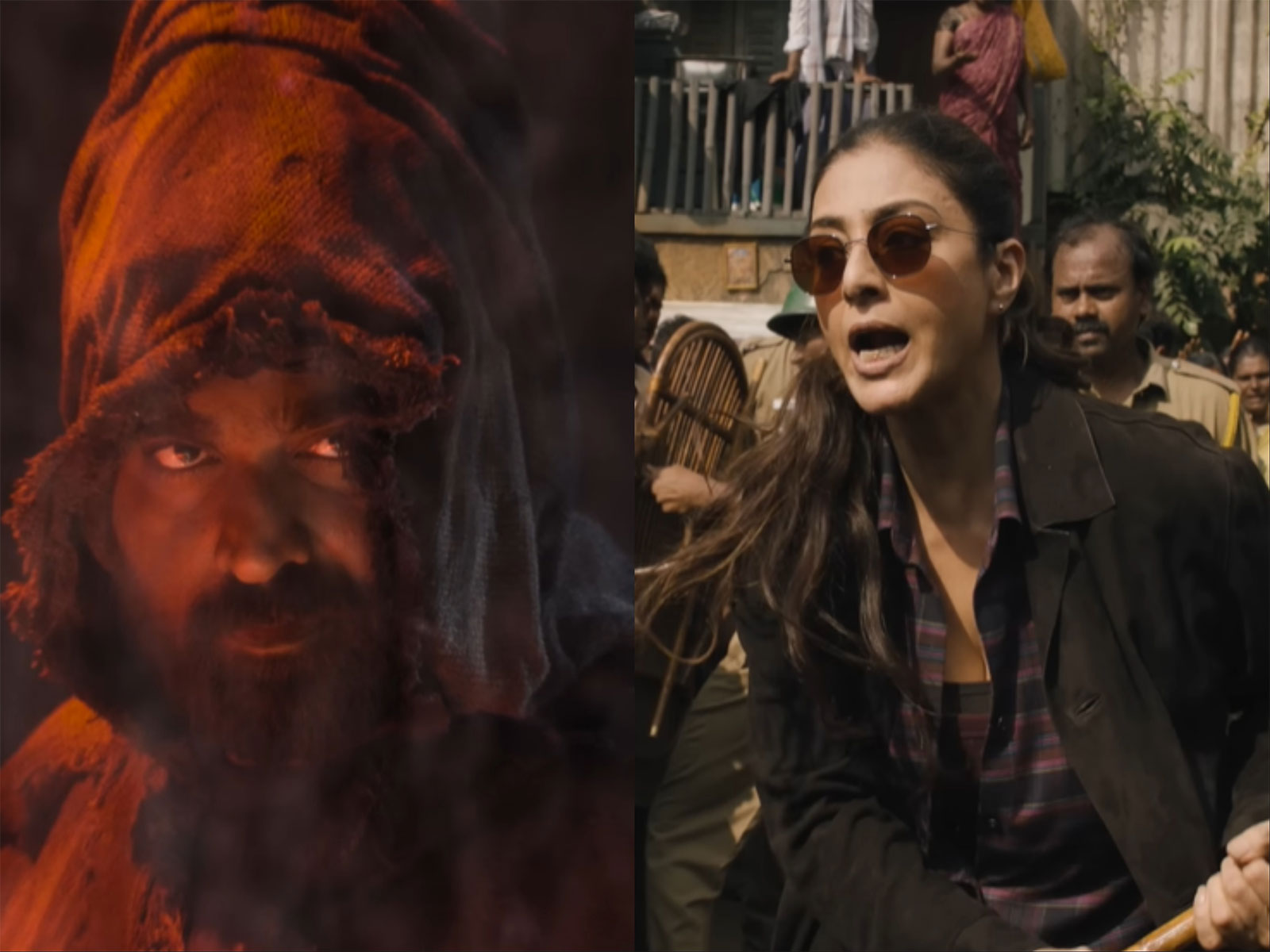Vijay Sethupathi, Tabu in a still from ‘SlumDog: 33 Temple Road’ teaser (Photo/YouTube/@zeemusiccompany)