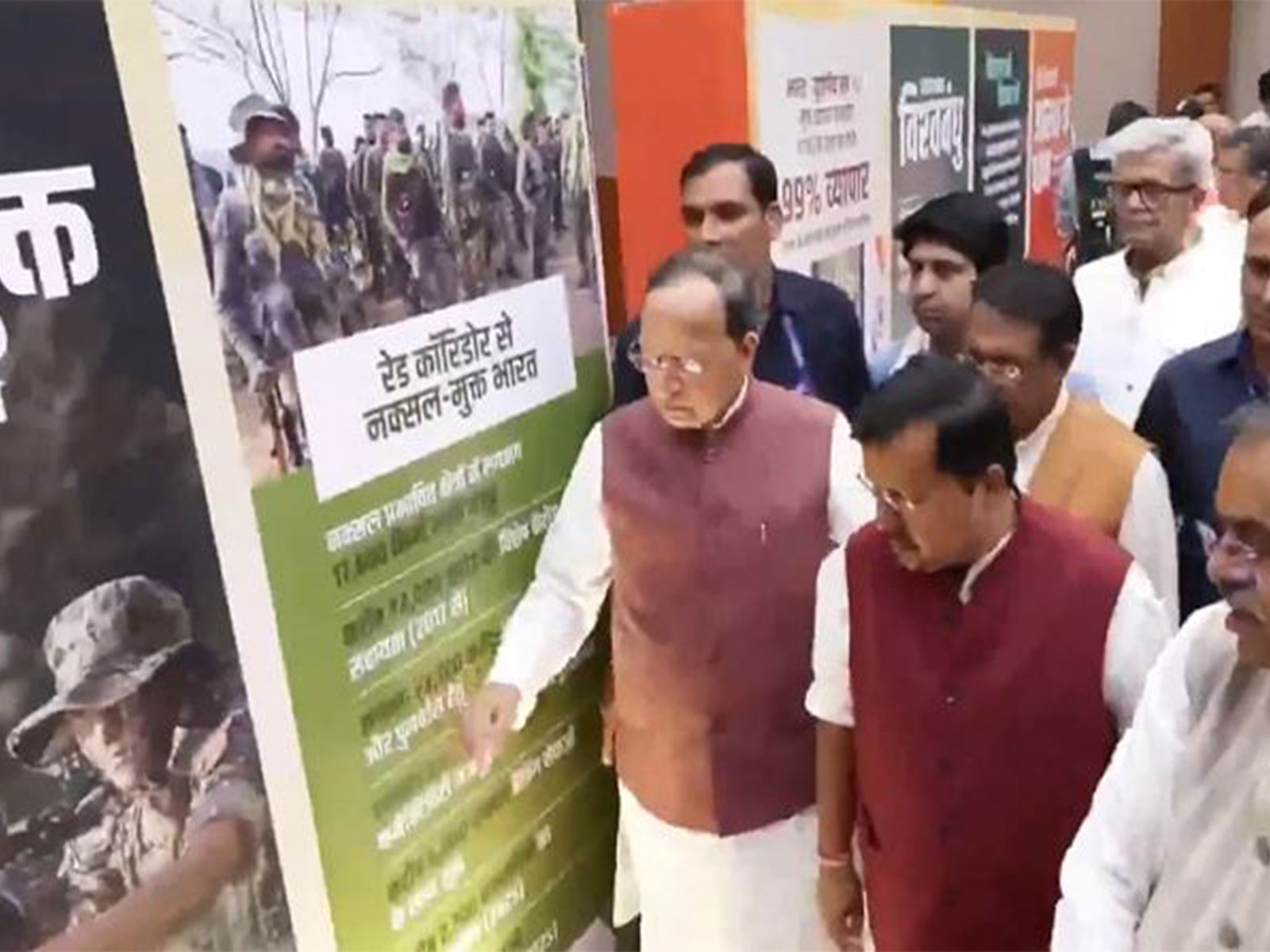 BJP National President Nitin Nabin inaugurates an exhibition marking the NDA government's 12th anniversary  (Photo/ANI)