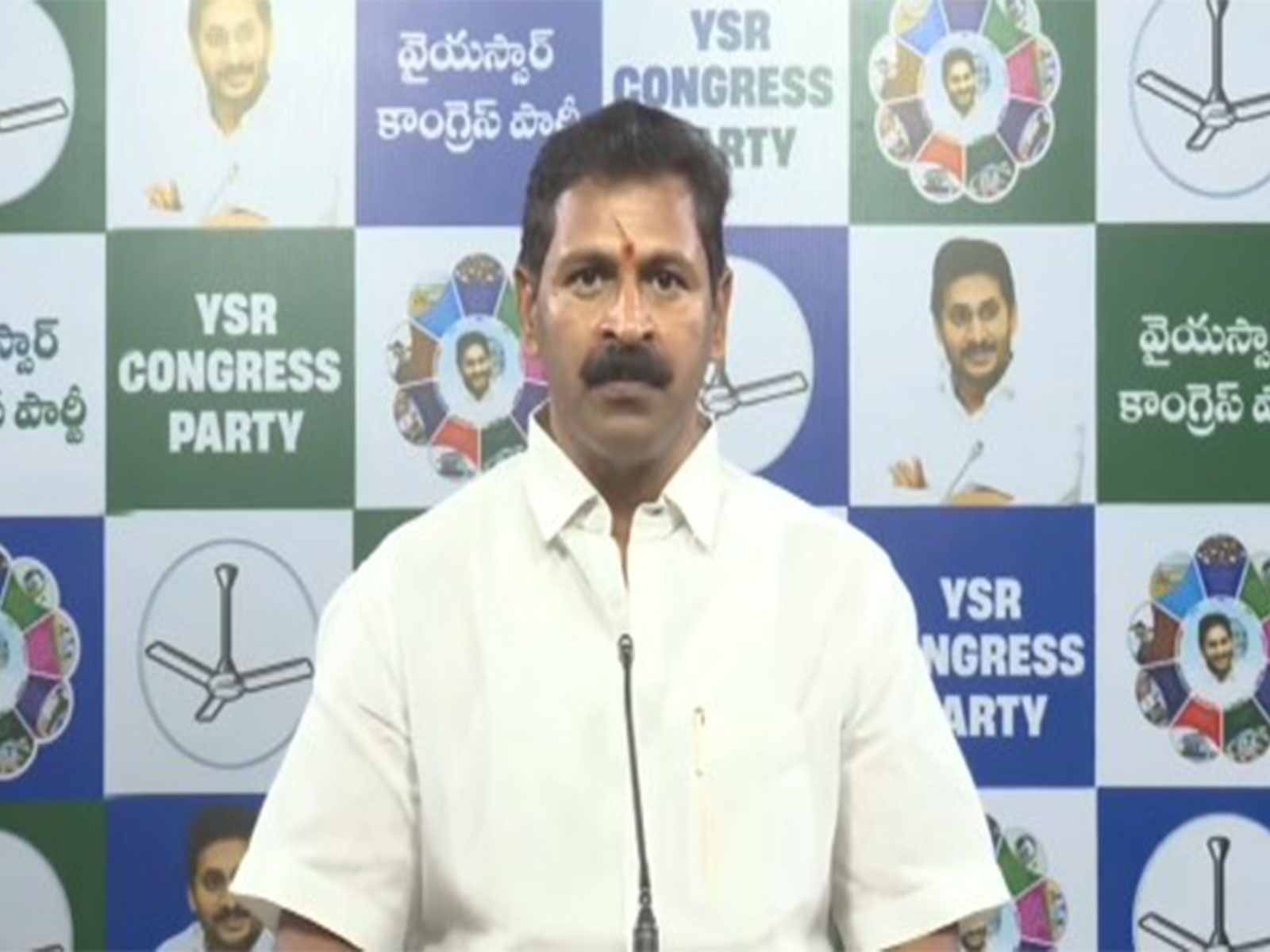 Vangaveeti Narendra, spokeperson, YSRCP, Photo/X/@YSCRParty