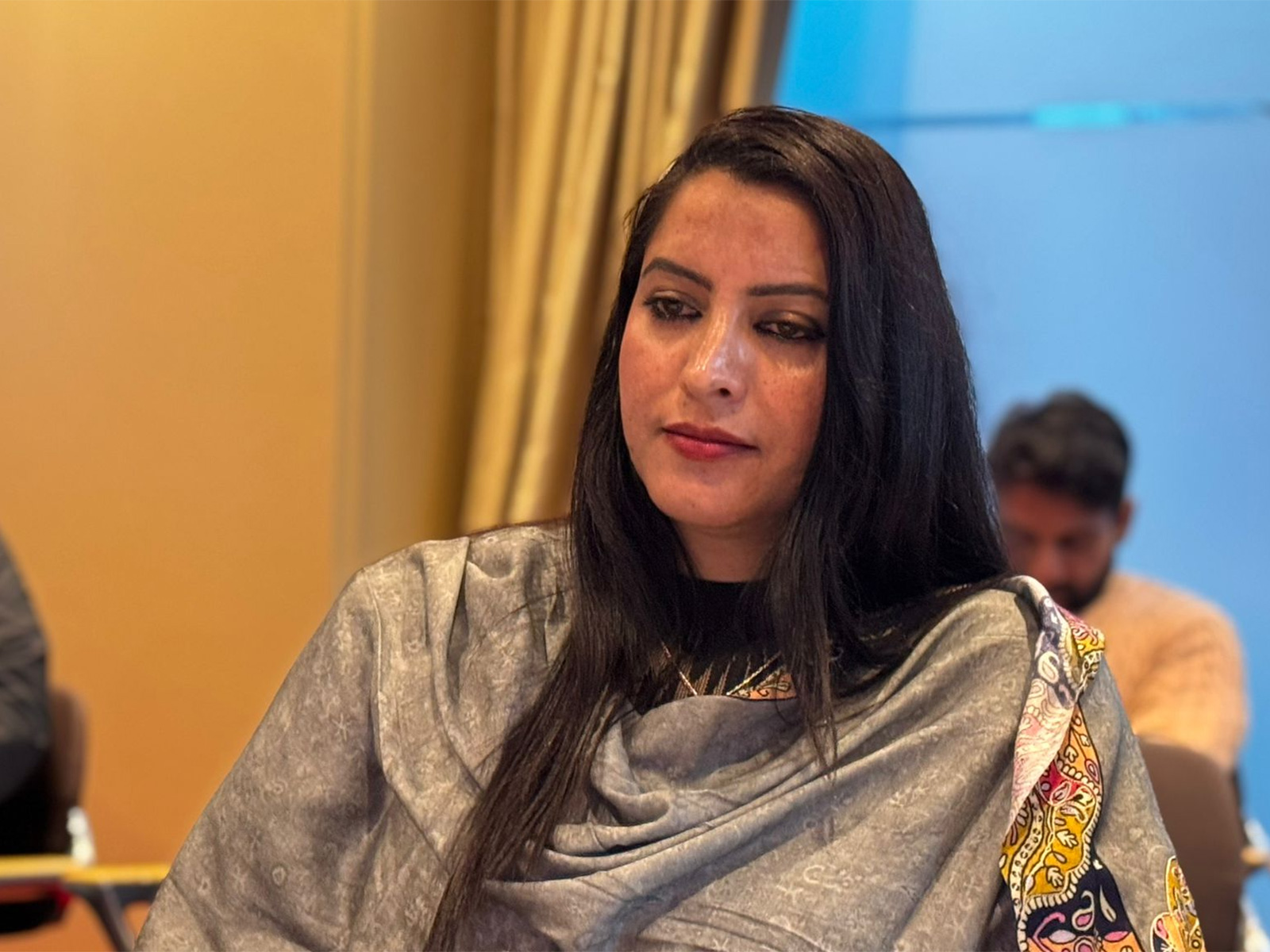 Association of Terror Victims in Kashmir (ATVK) Chairperson and human rights defender Tasleema Akhter. (Photo/ANI) Association of Terror Victims in Kashmir (ATVK) Chairperson and human rights defender Tasleema Akhter. (Photo/ANI)