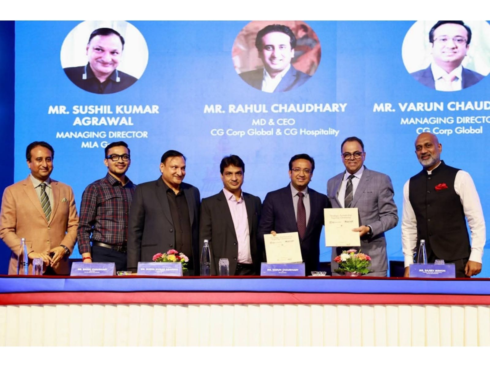 CG Developers India and MLA Group Announce Signing of JW Marriott Hotel Siliguri with Marriott International CG Developers India and MLA Group Announce Signing of JW Marriott Hotel Siliguri with Marriott International