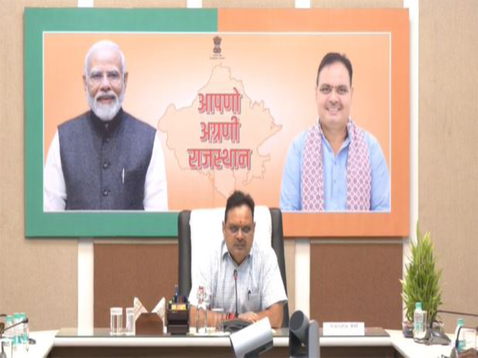 Rajasthan Chief Minister Bhajanlal Sharma (Photo/ANI)