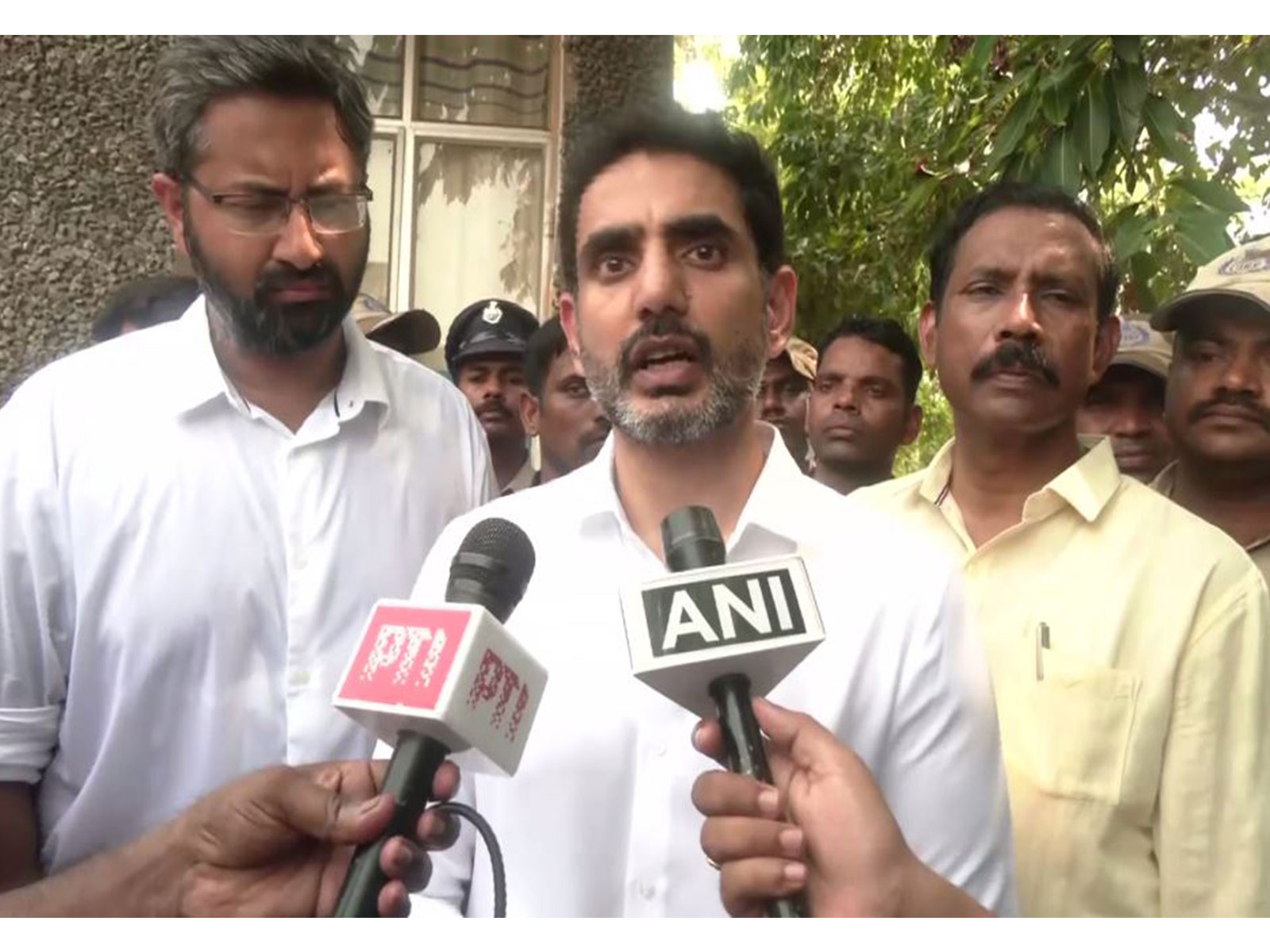 Andhra Pradesh Minister Nara Lokesh (Photo/ANI)