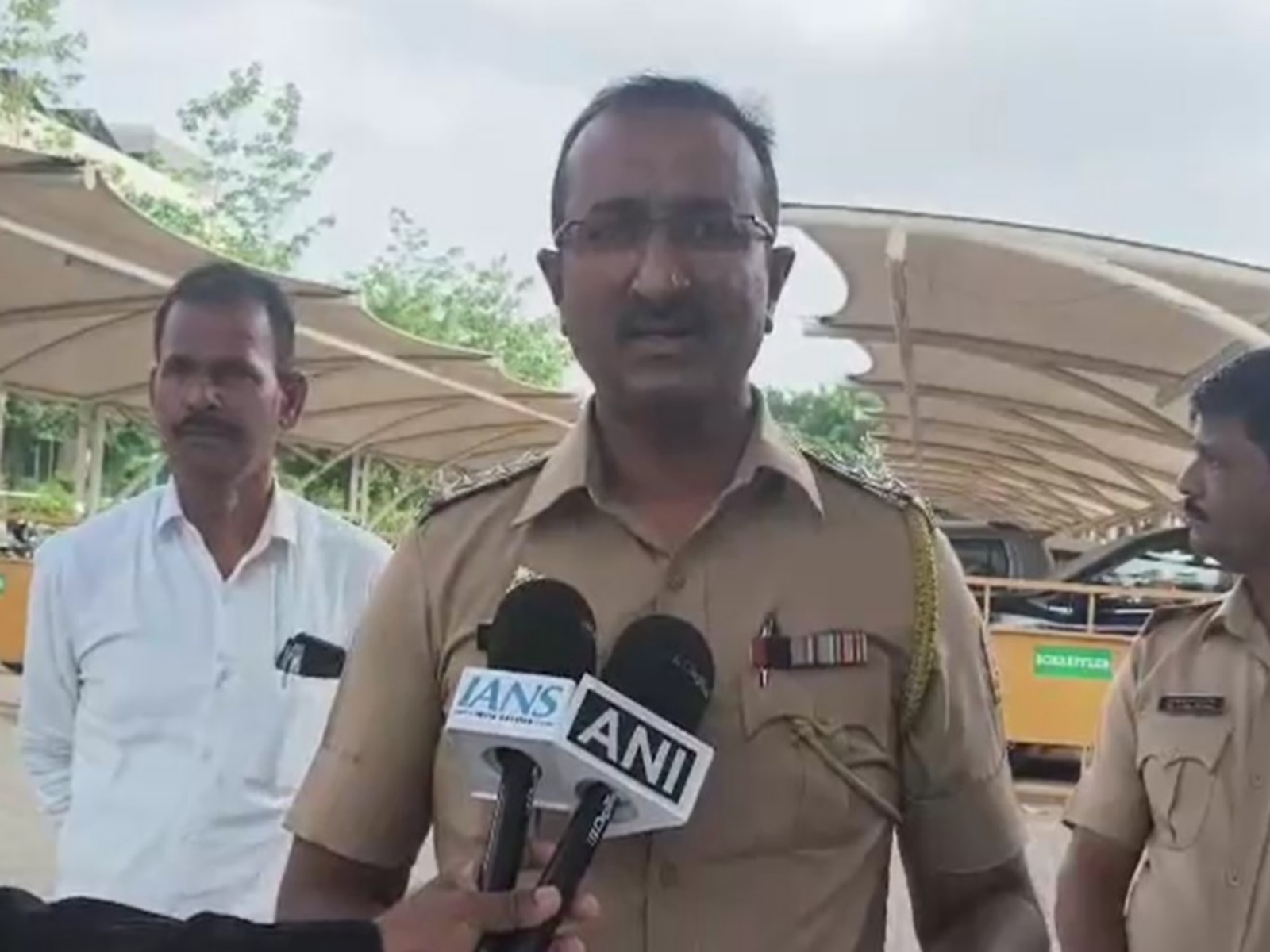 Senior Police Inspector Santosh Patil of Talegaon MIDC (Photo/ANI)