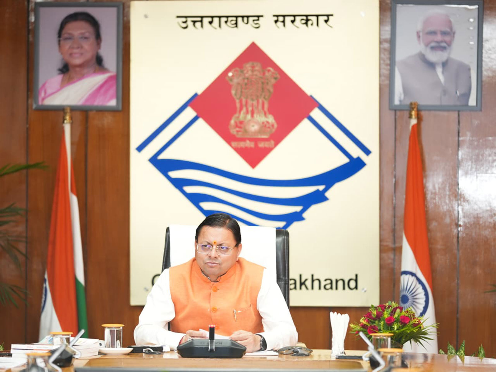Uttarakhand Chief Minister Pushkar Singh Dhami (Photo/ANI)