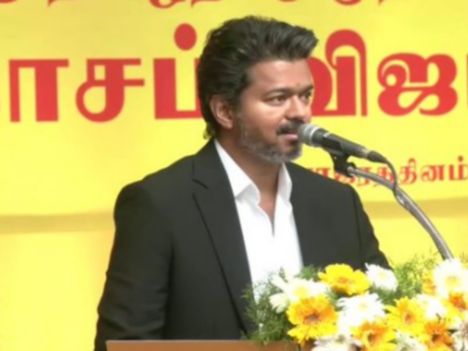Tamil Nadu Chief Minister Vijay (Photo/ANI)