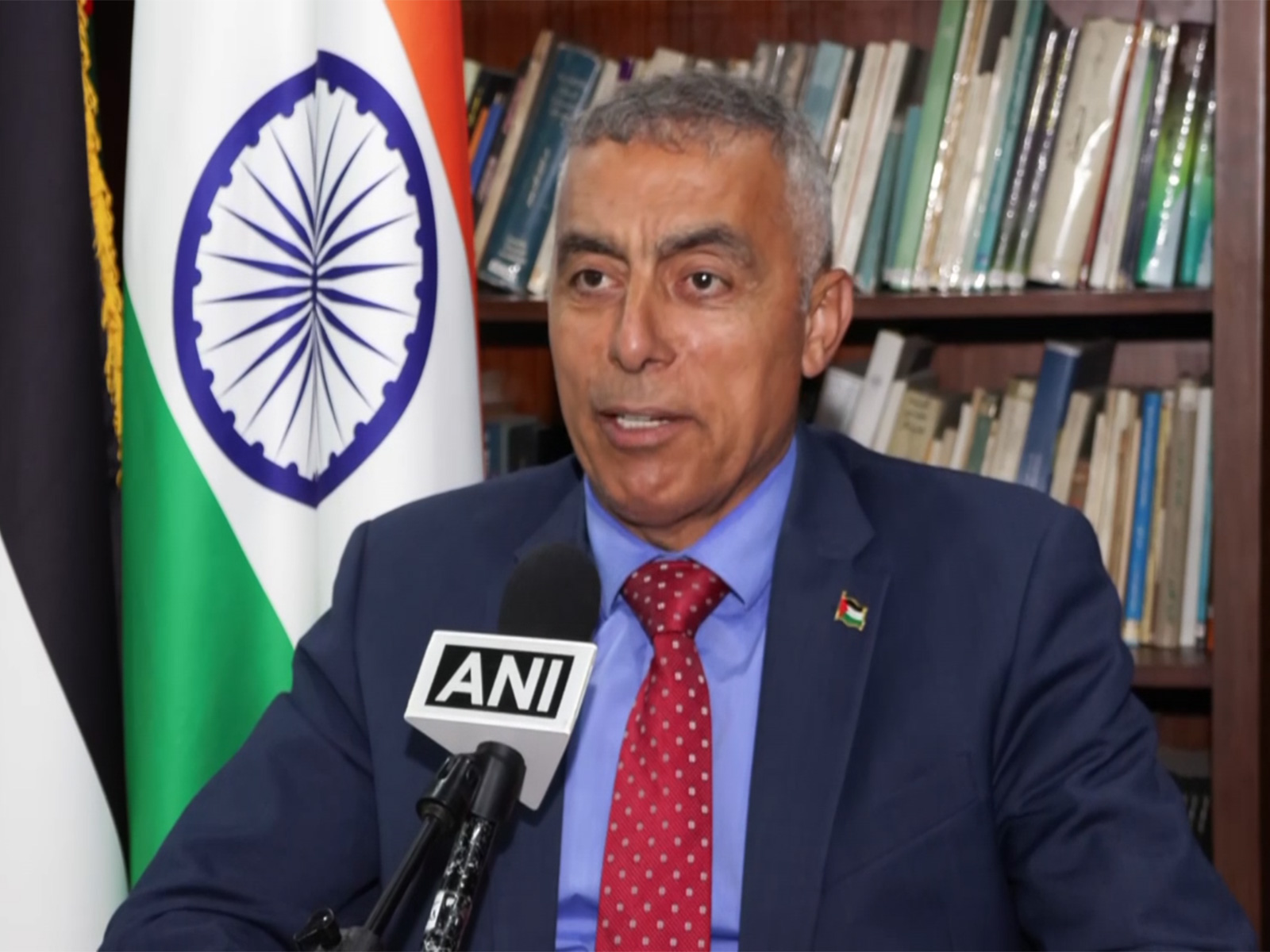 Palestinian Ambassador to India Abdullah Abu Shawesh (Photo/ANI) Palestinian Ambassador to India Abdullah Abu Shawesh (Photo/ANI)