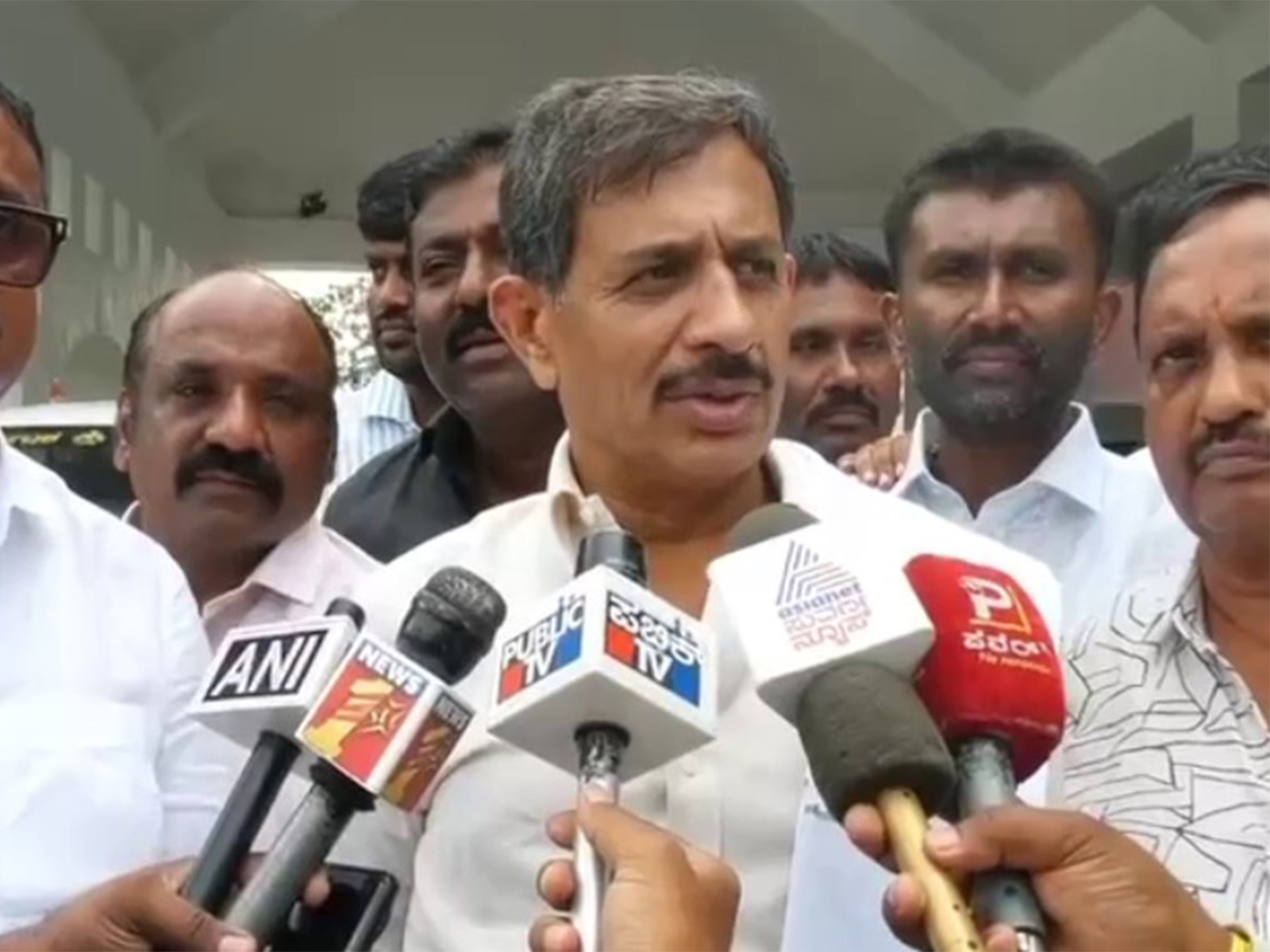 Congress MLA H C Balakrishna (Photo/ANI)