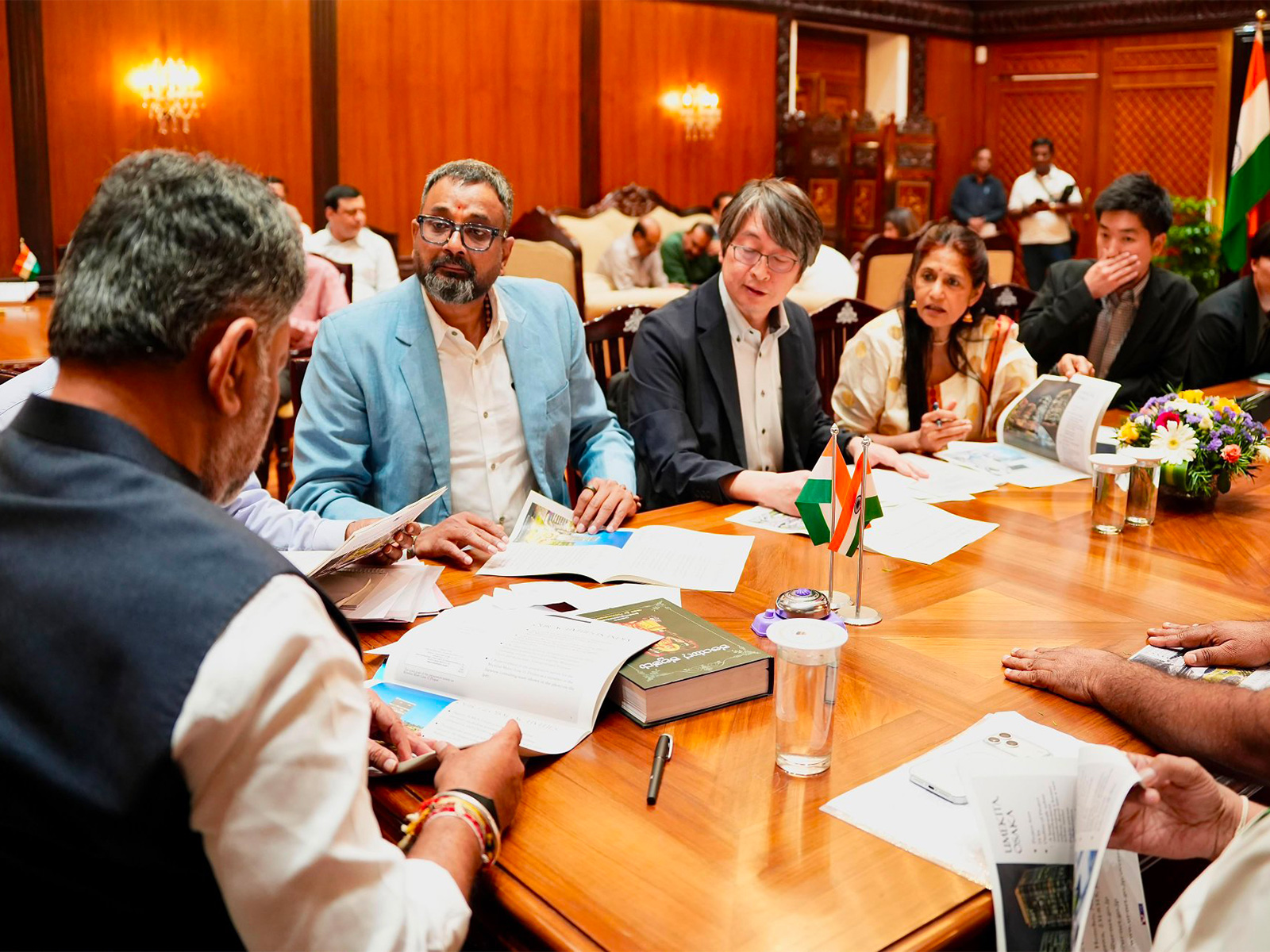Japanese delegation meets Karnataka CM Shivakumar (Photo/X@CMofKarnataka)