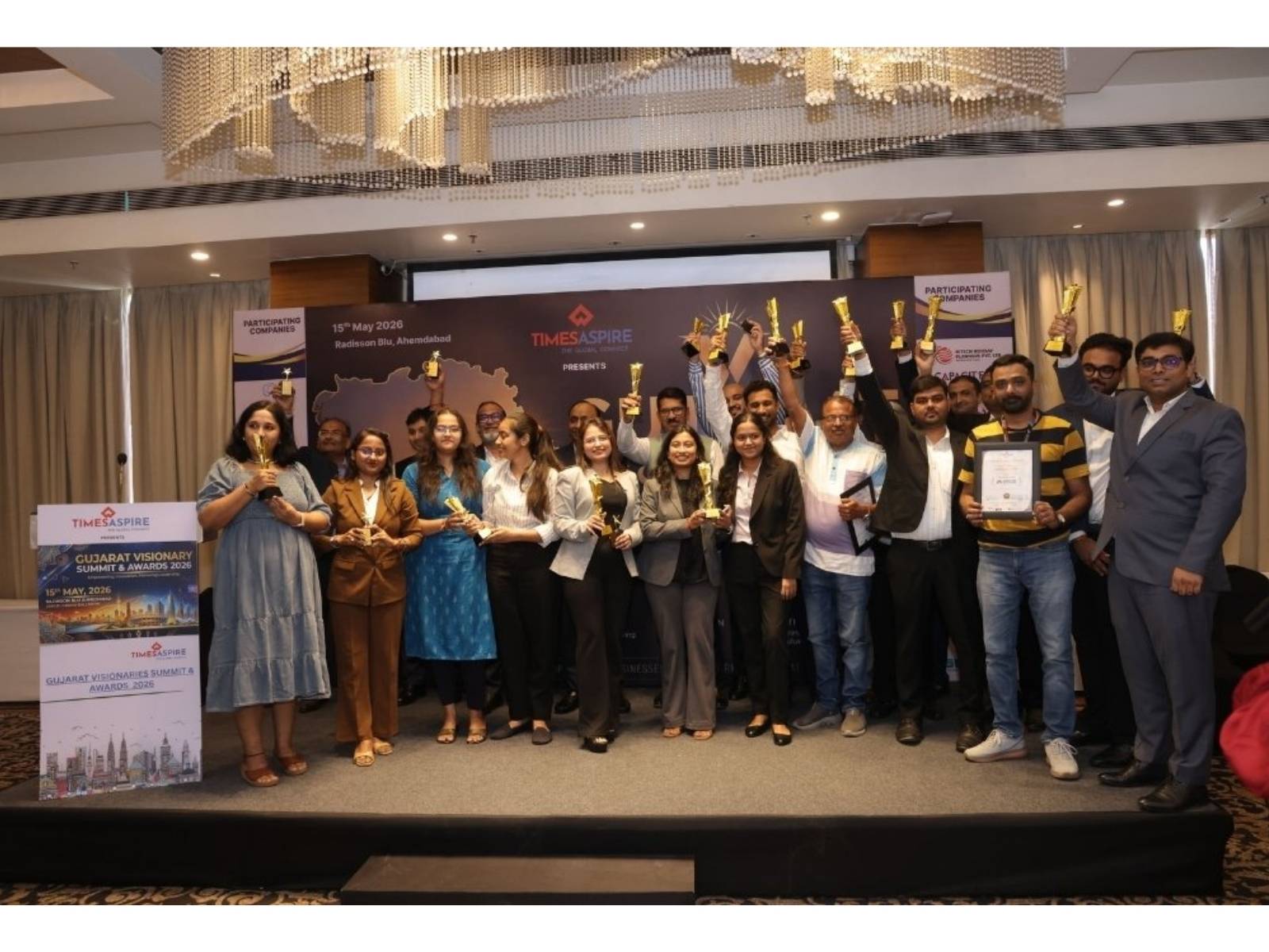 The Gujarat Visionary Summit & Awards 2026 celebrated innovation, leadership, and business excellence, highlighting Gujarat's progressive growth