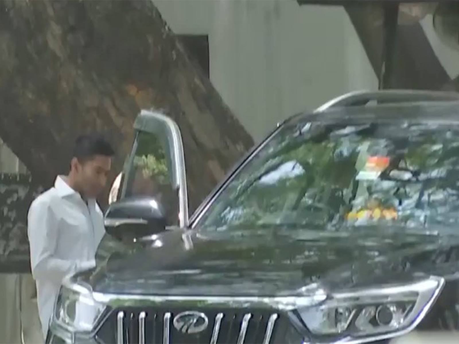 Abhishek Banerjee departs after meeting Rahul Gandhi (Photo/ANI)