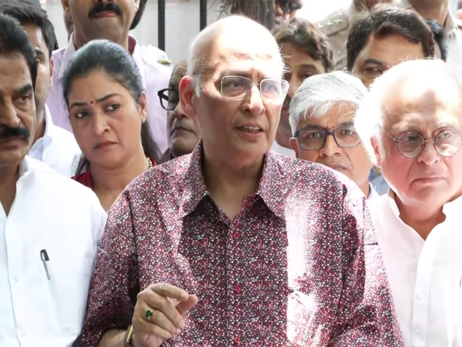 Congress MP Abhishek Manu Singhvi (Photo/ANI)